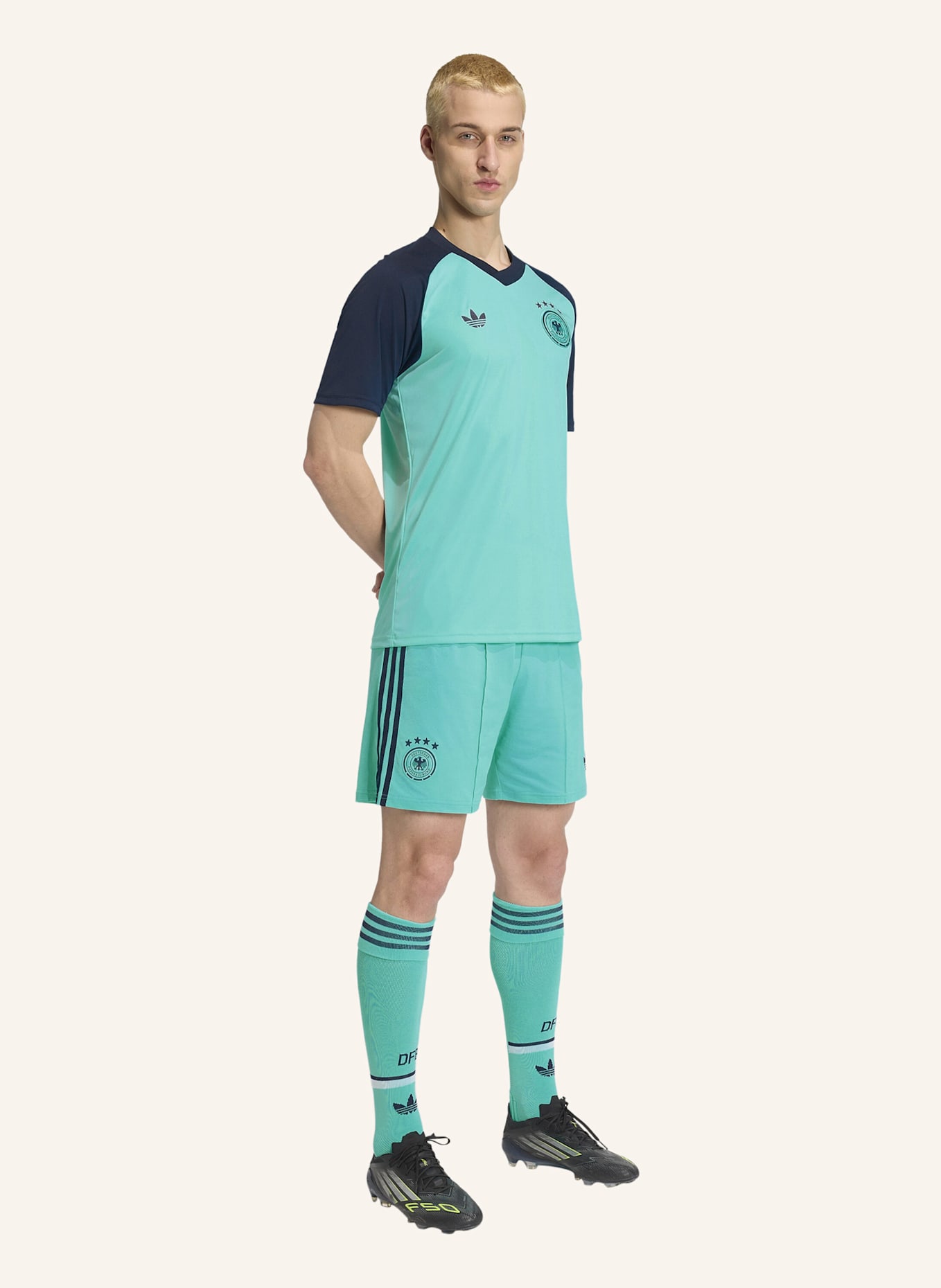 adidas Auswärtstrikot DEUTSCHLAND 26 PRE-MATCH: GRÜN