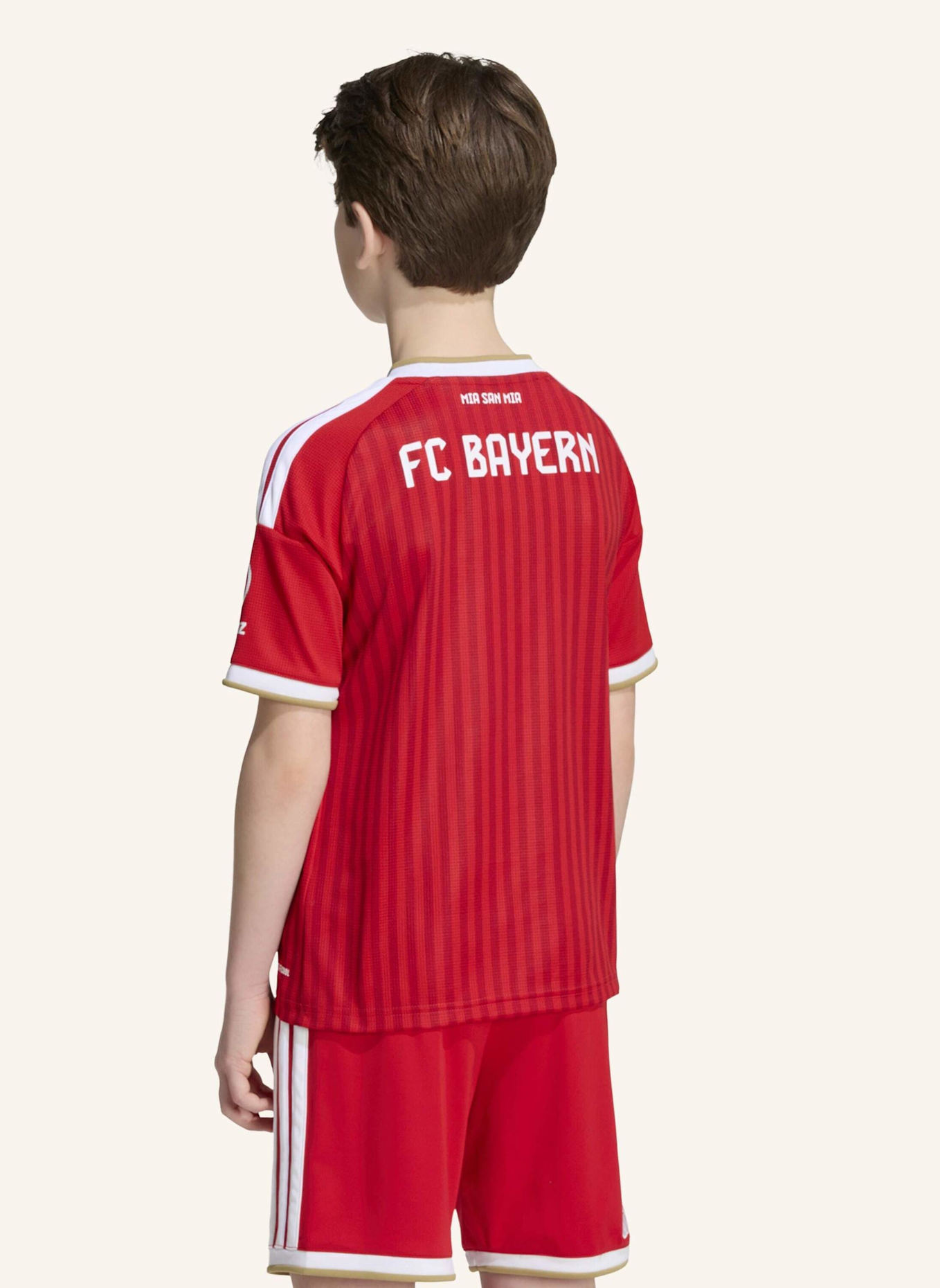 adidas FC BAYERN MÜNCHEN 26/27 KIDS HEIMTRIKOT: ROT/ WEISS