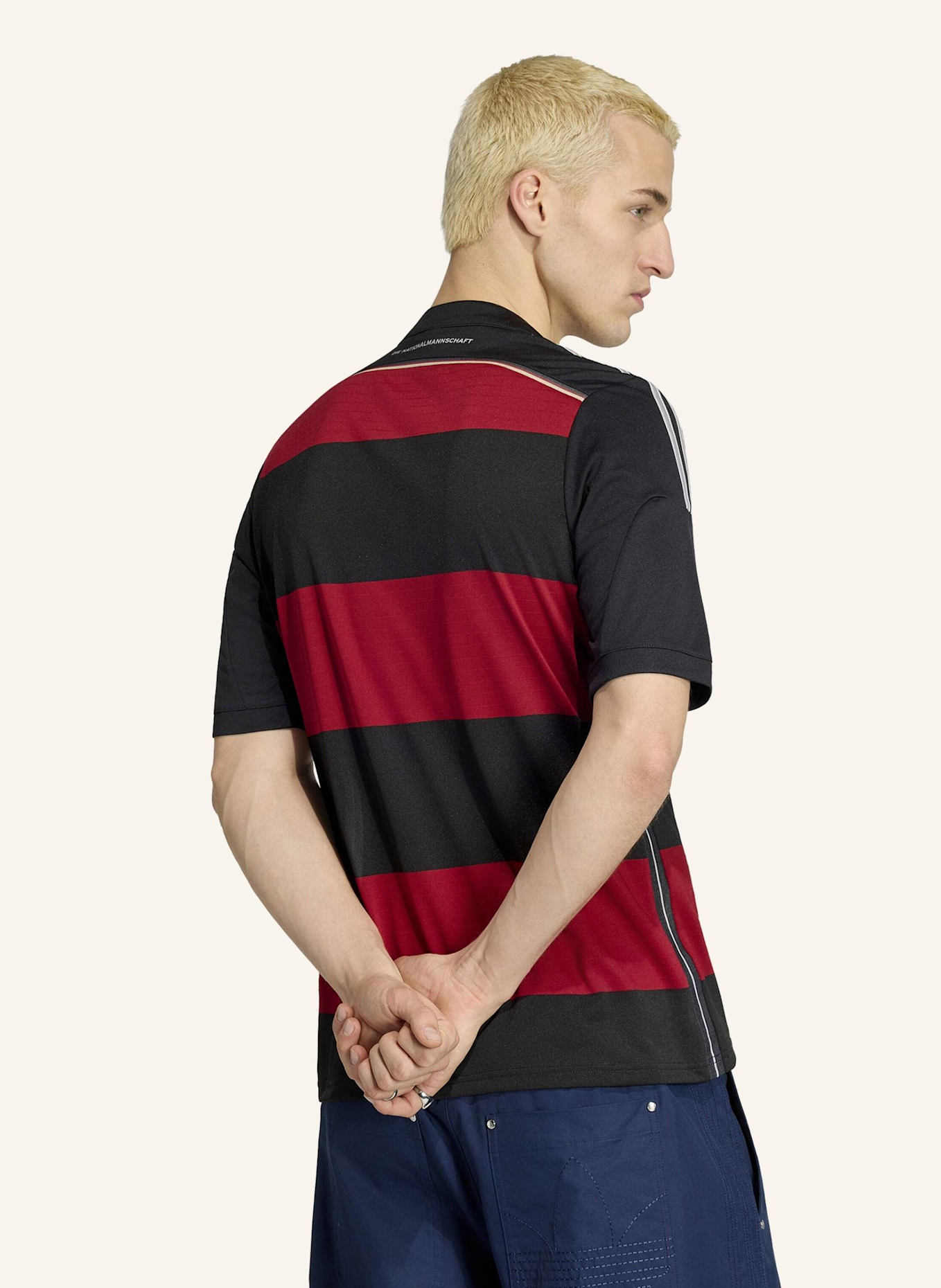 adidas Auswärtstrikot DEUTSCHLAND 2014: SCHWARZ/ ROT