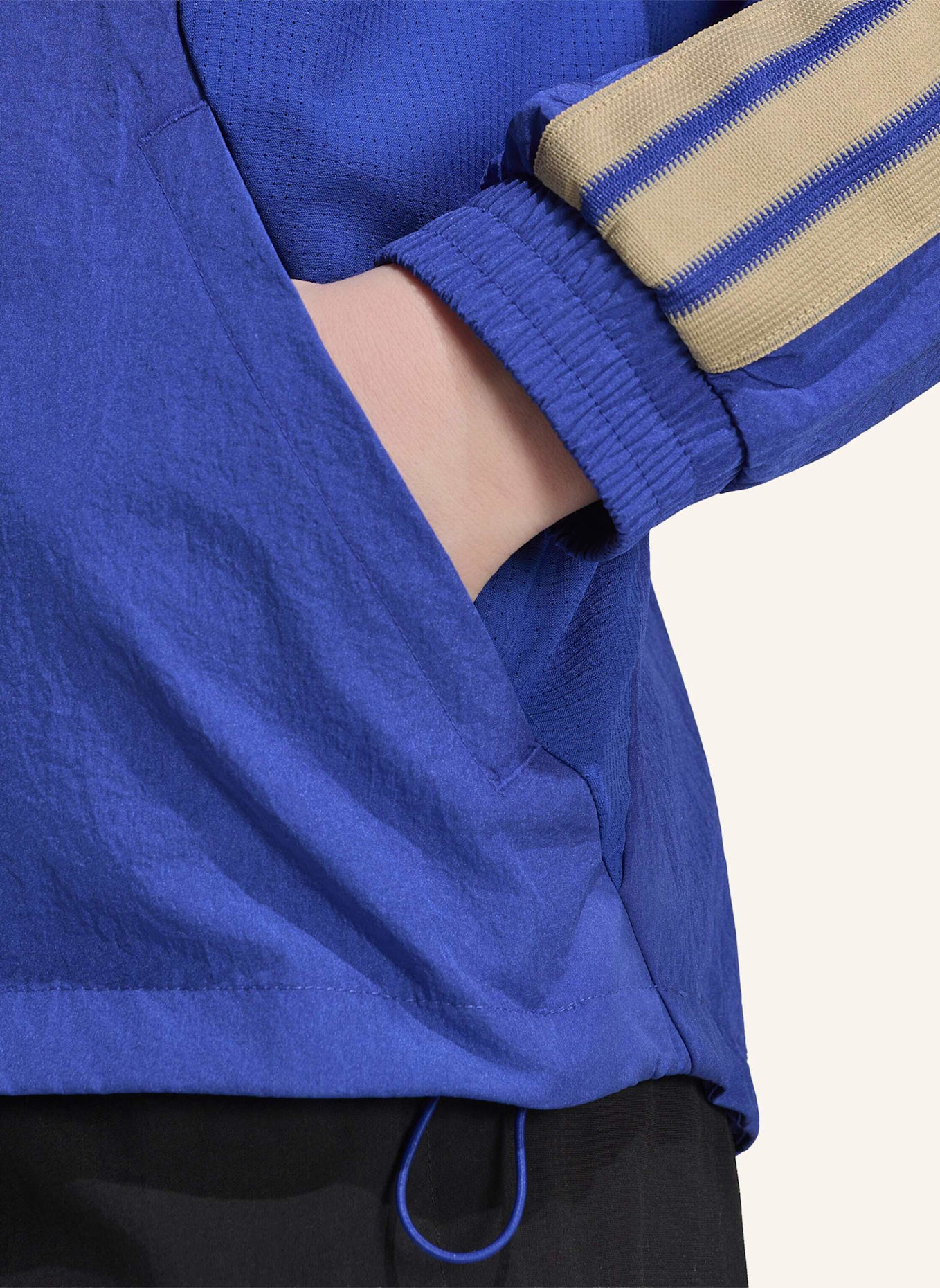 adidas ITALIEN KIDS ANTHEM HEIMJACKE: BLAU