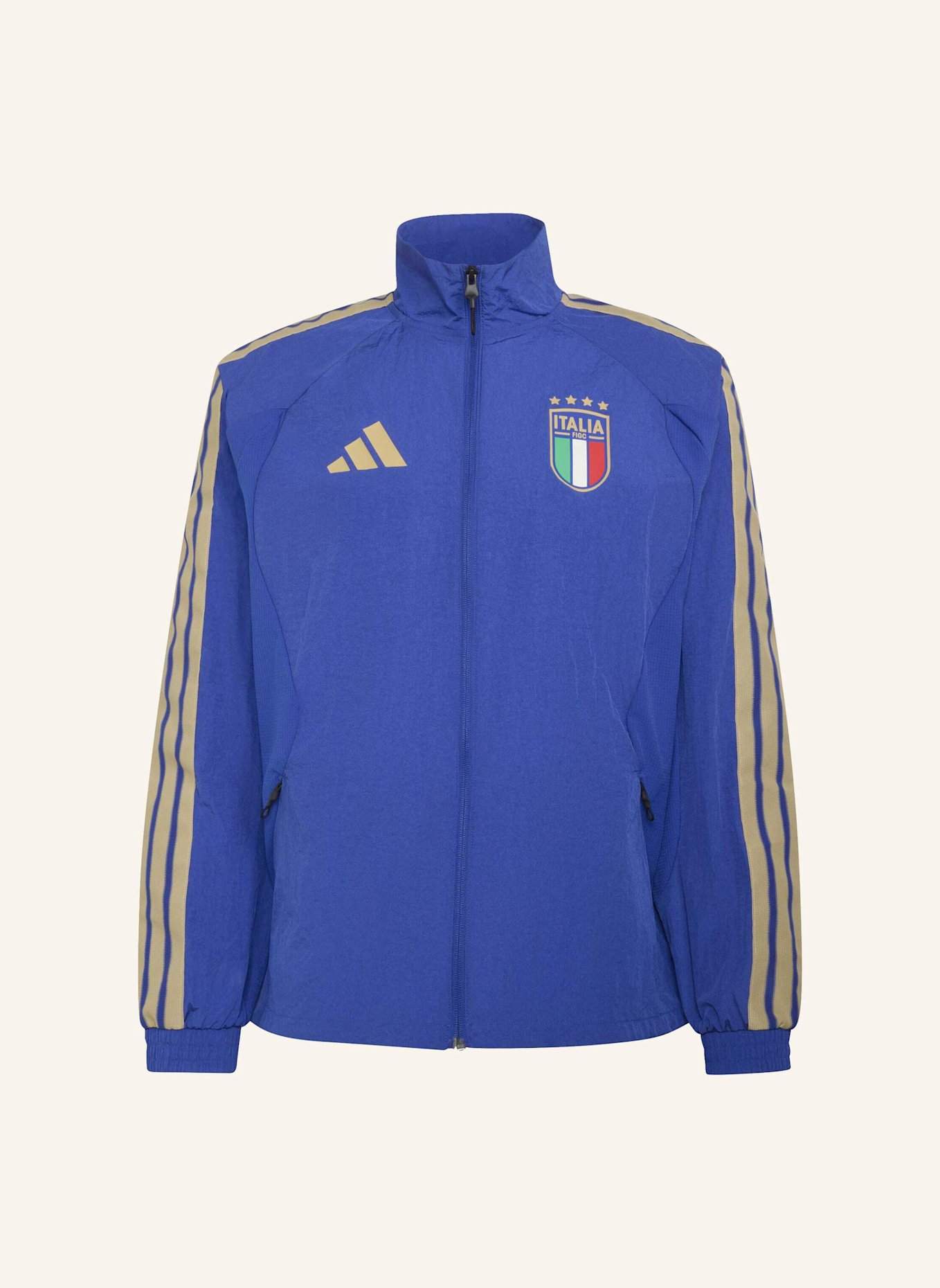 adidas ITALIEN ANTHEM HEIMJACKE: BLAU