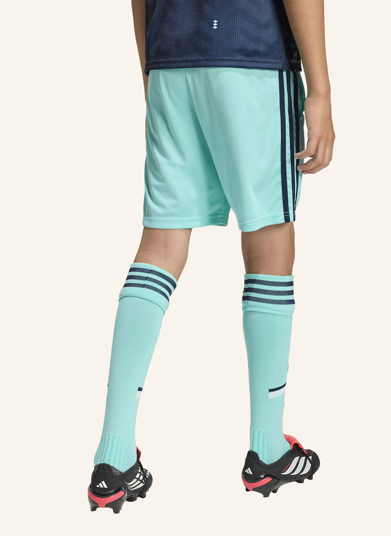 adidas DEUTSCHLAND 26 KIDS AUSWÄRTSSHORTS: GRÜN