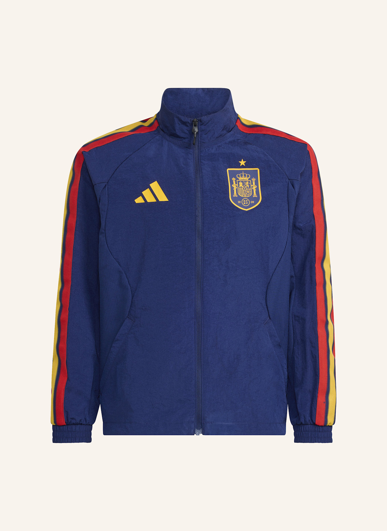 adidas SPANIEN KIDS ANTHEM HEIMJACKE: BLAU
