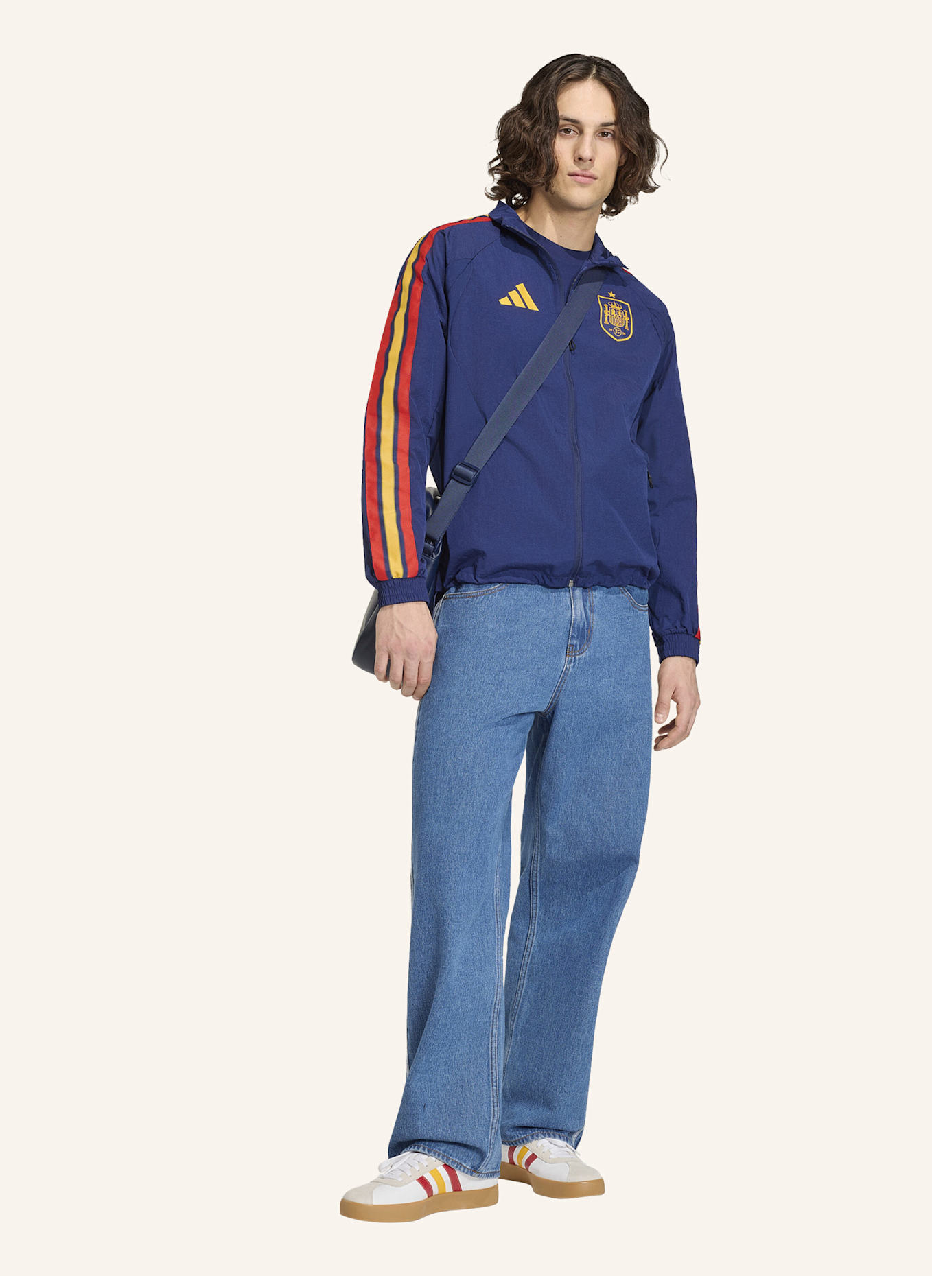 adidas SPANIEN ANTHEM HEIMJACKE: BLAU