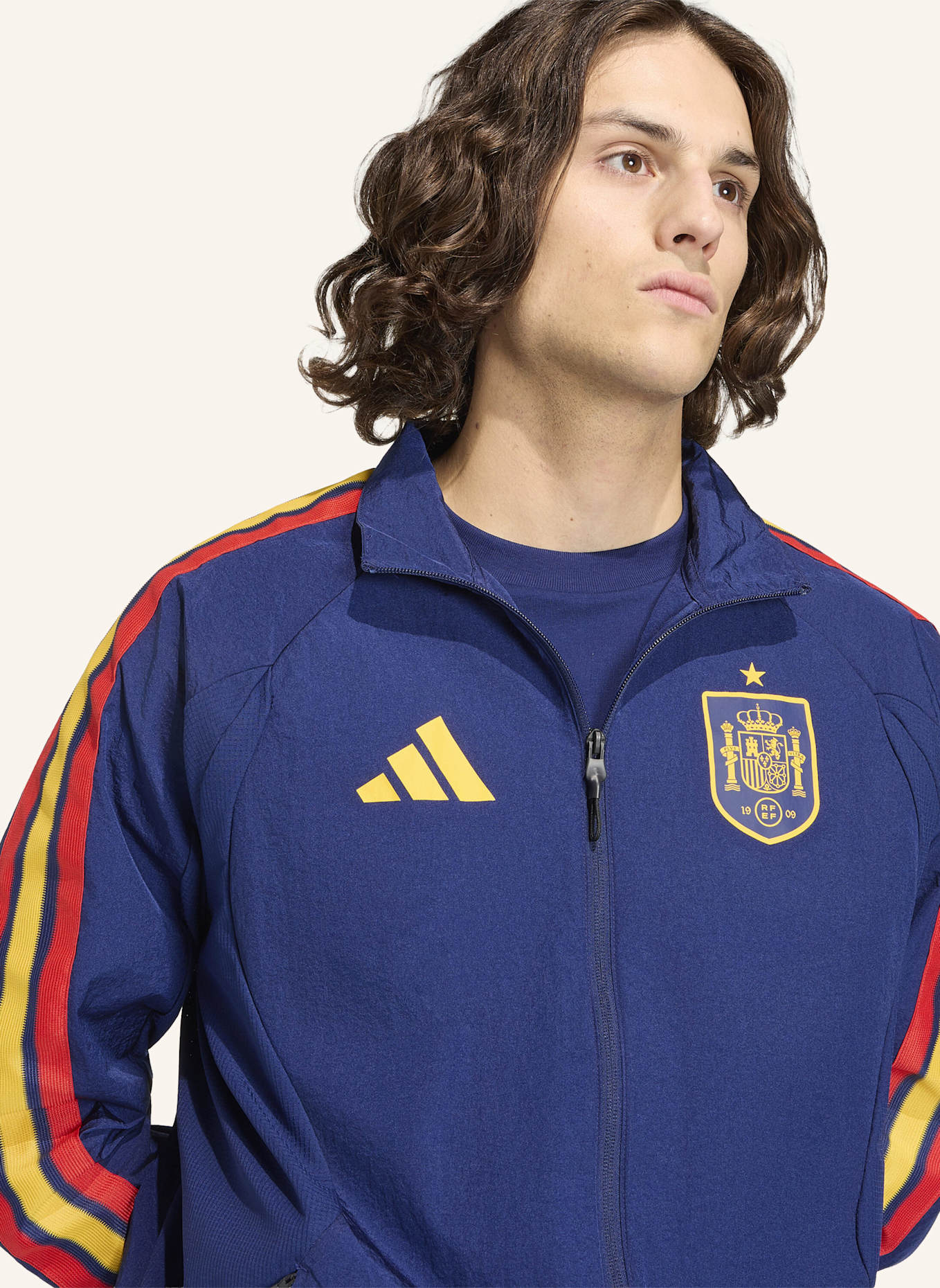 adidas SPANIEN ANTHEM HEIMJACKE: BLAU