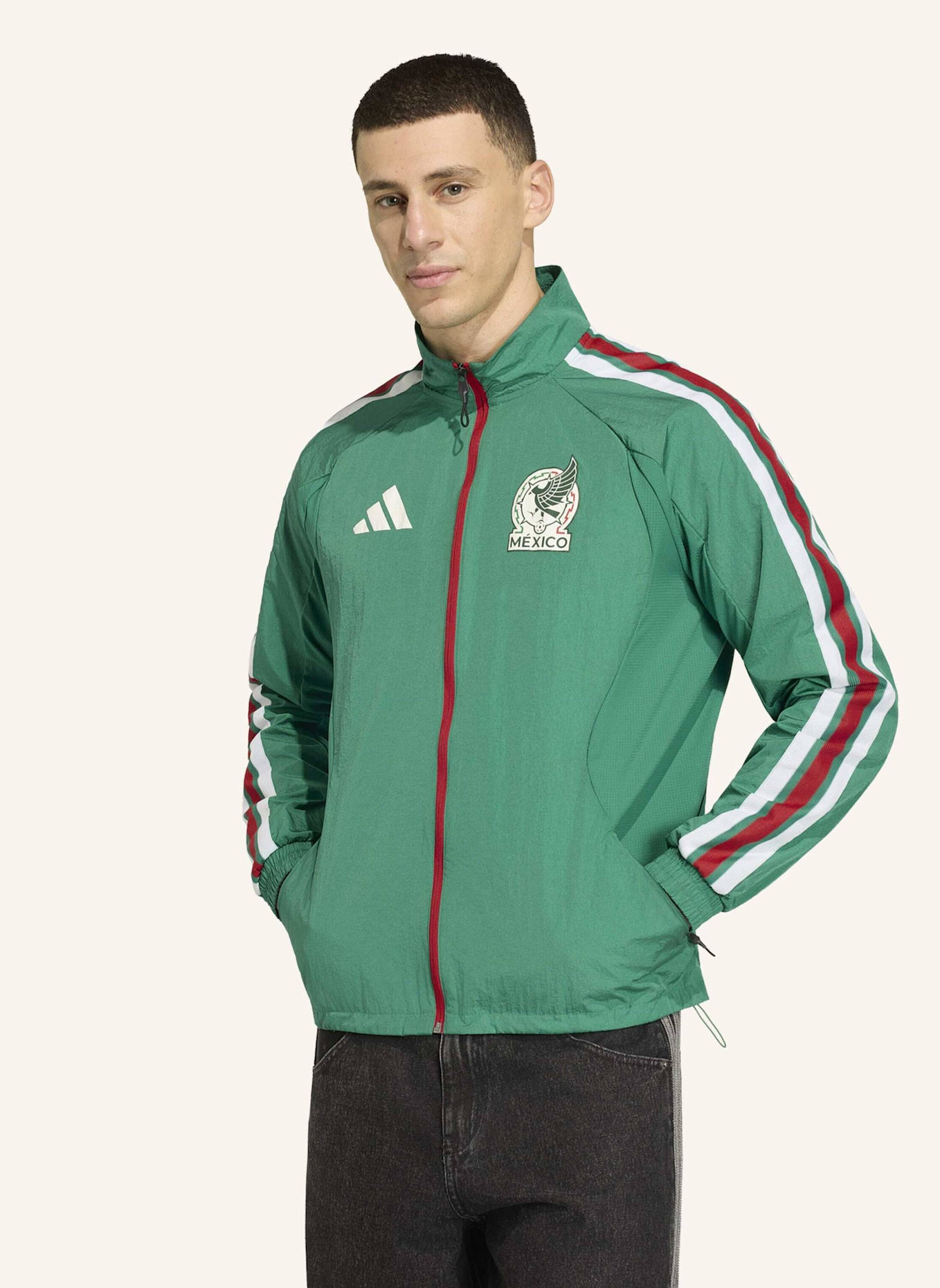 adidas MEXIKO ANTHEM HEIMJACKE: GRÜN