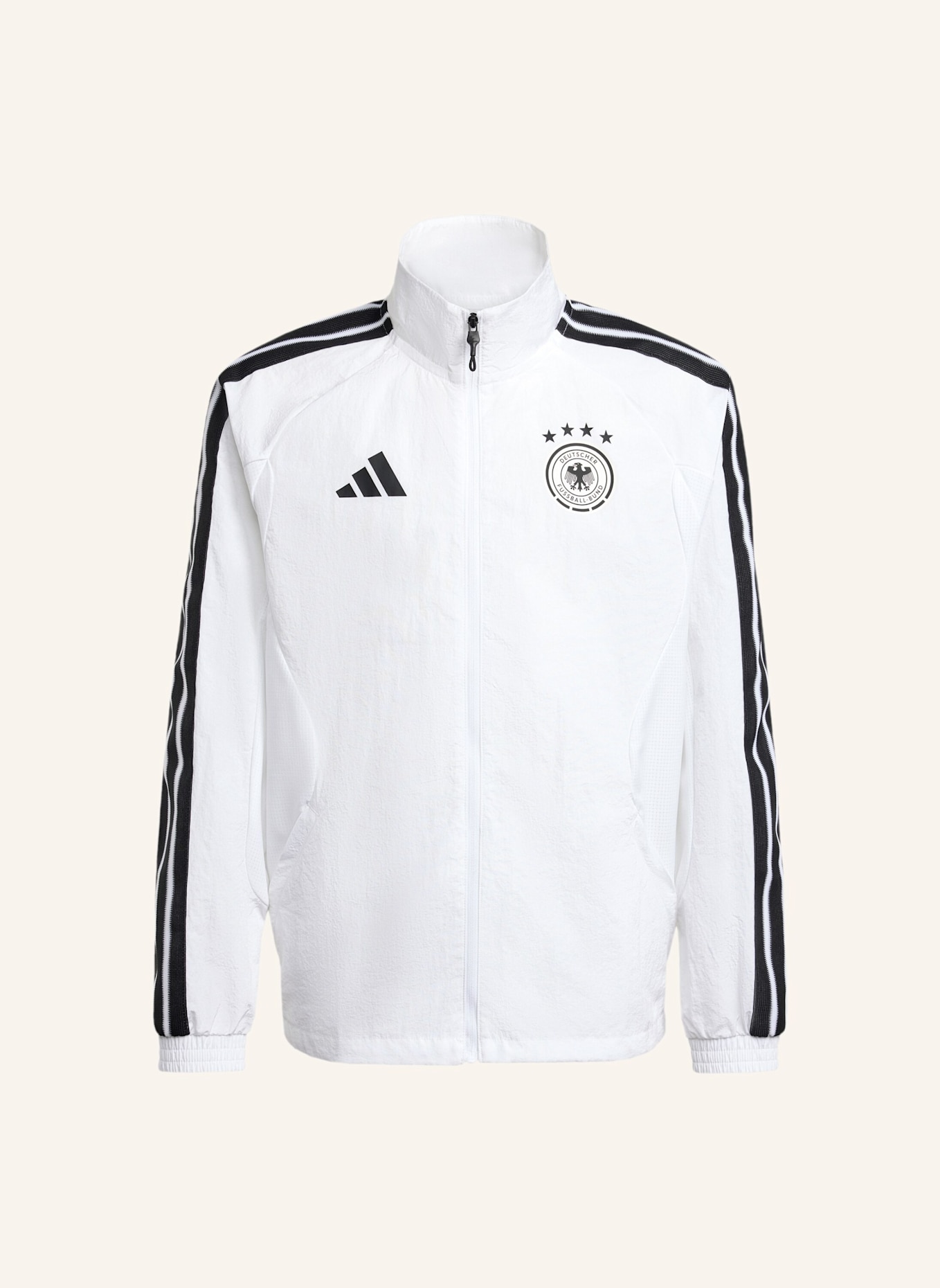 adidas DEUTSCHLAND KIDS ANTHEM HEIMJACKE: WEISS