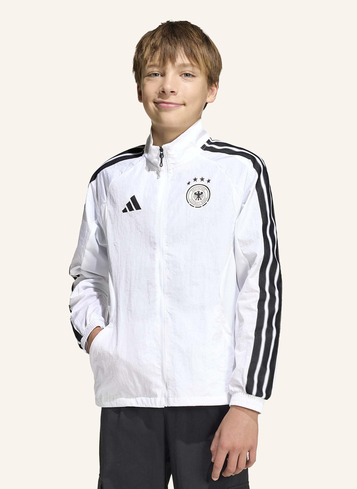 adidas DEUTSCHLAND KIDS ANTHEM HEIMJACKE: WEISS