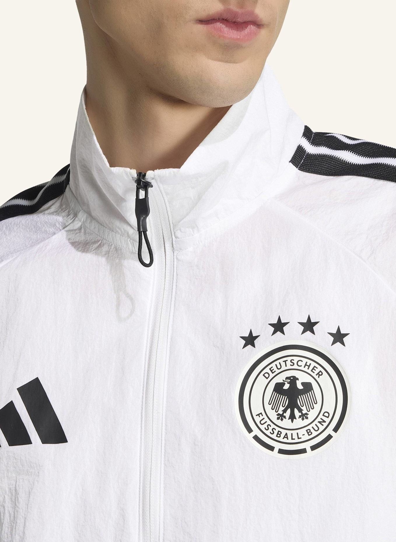 adidas DFB ANTHEM HEIMJACKE: WEISS