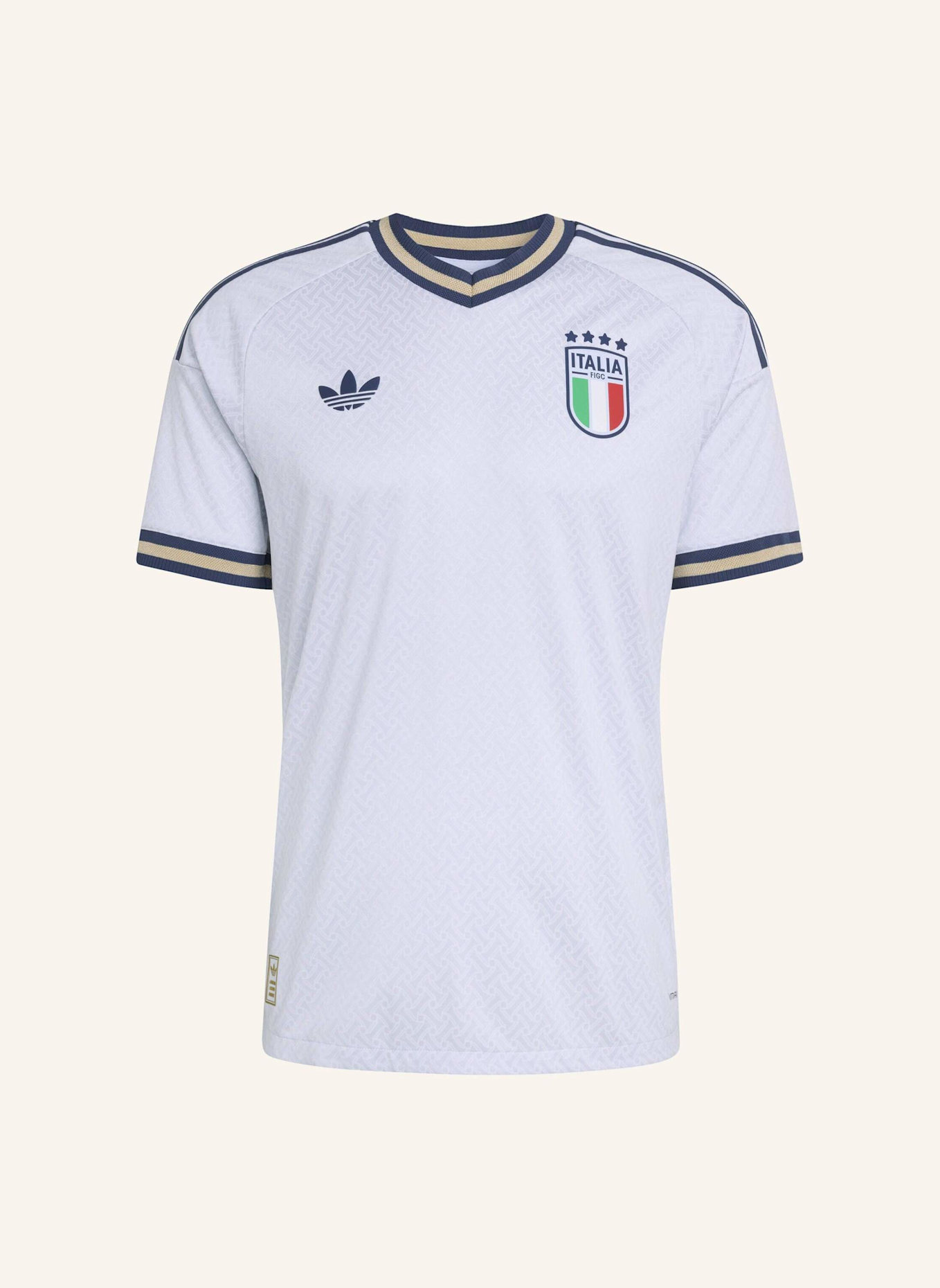 adidas ITALIEN 26 AUTHENTIC AUSWÄRTSTRIKOT: BLAU