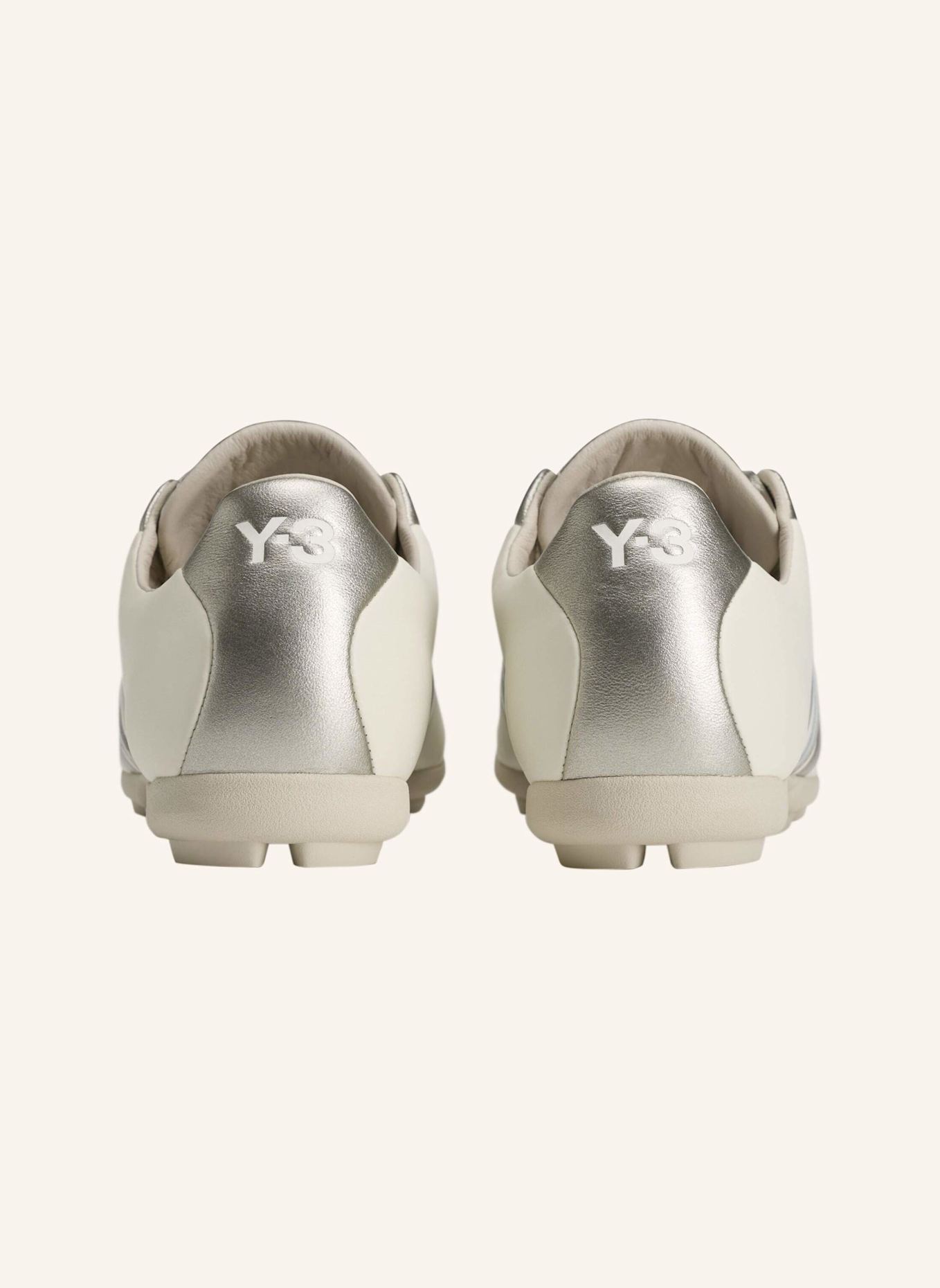 Y-3 Y-3 FIELD TURNSCHUH: WEISS/ SILBER/ BEIGE