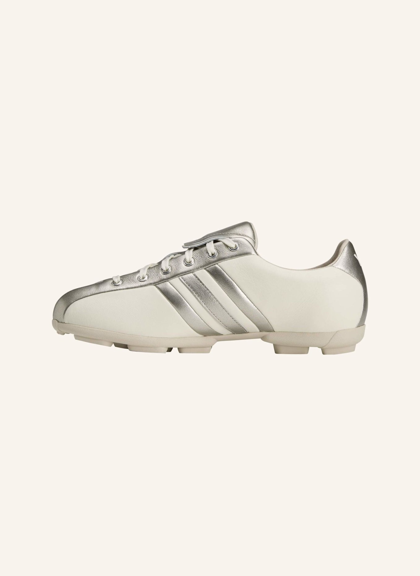 Y-3 Y-3 FIELD TURNSCHUH: WEISS/ SILBER/ BEIGE