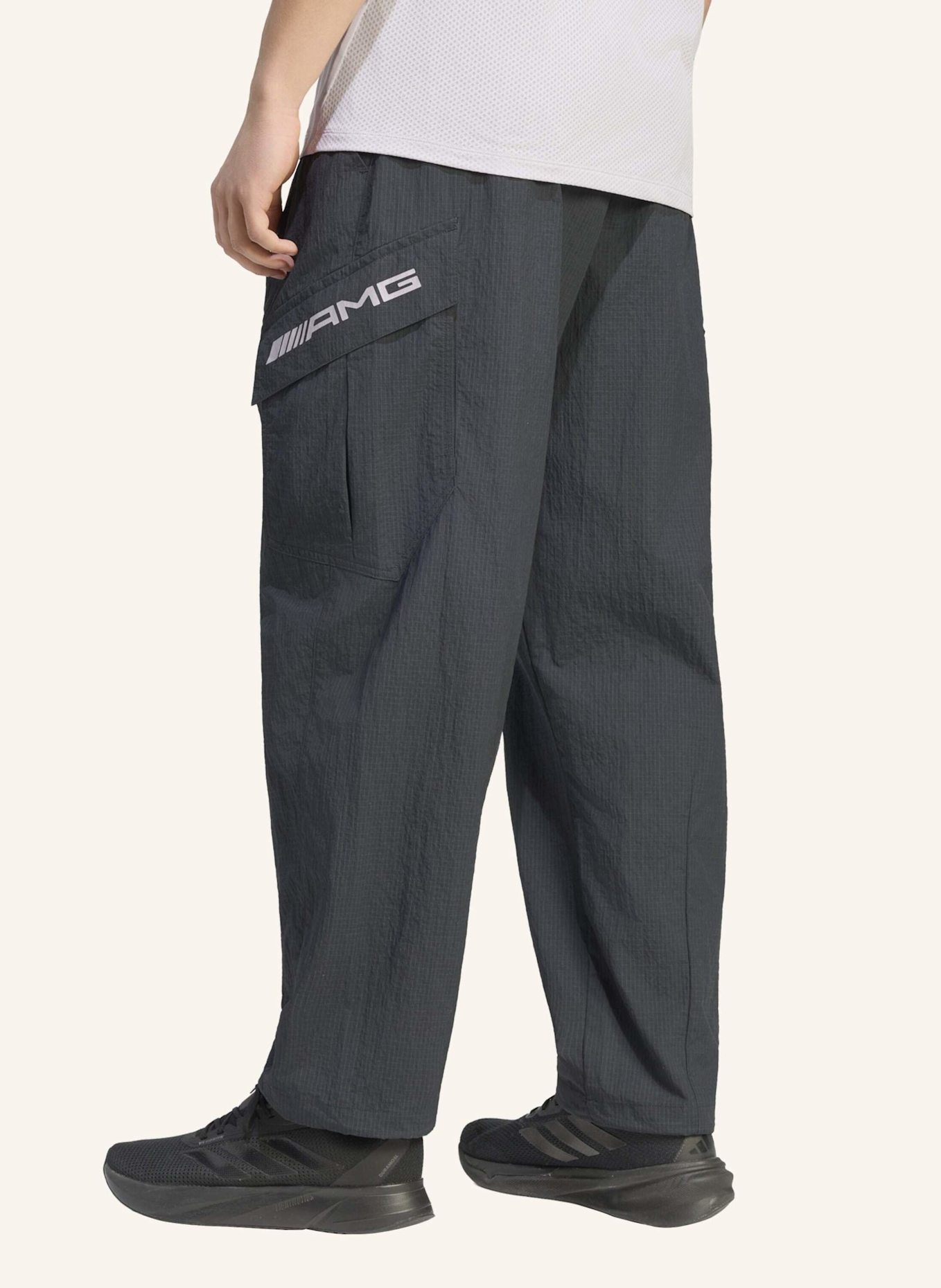 adidas AMG WOVEN CARGOHOSE: SCHWARZ