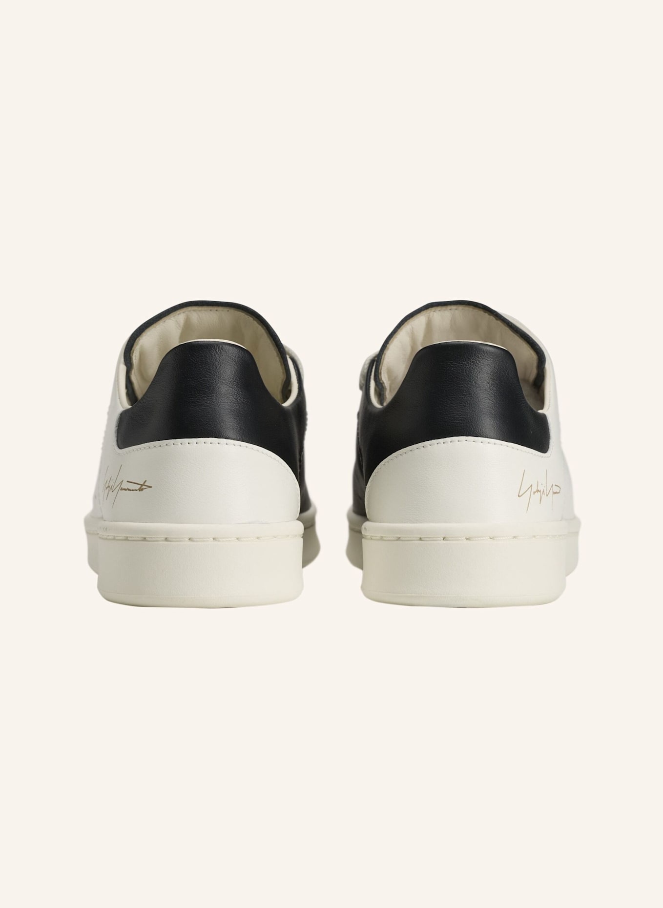 Y-3 Y-3 DIAGONAL STAN SMITH TURNSCHUH: WEISS/ SCHWARZ