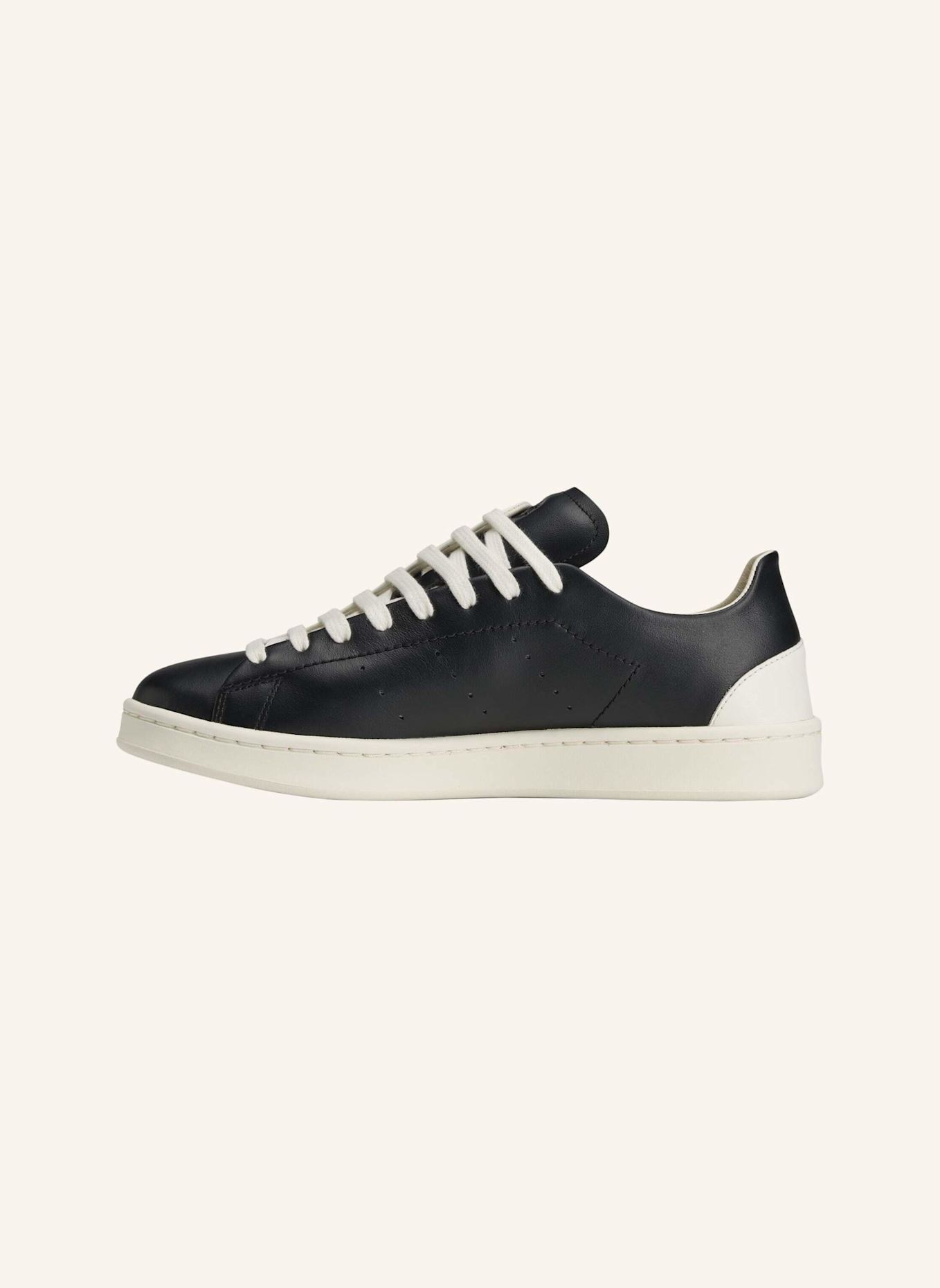 Y-3 Y-3 DIAGONAL STAN SMITH TURNSCHUH: WEISS/ SCHWARZ