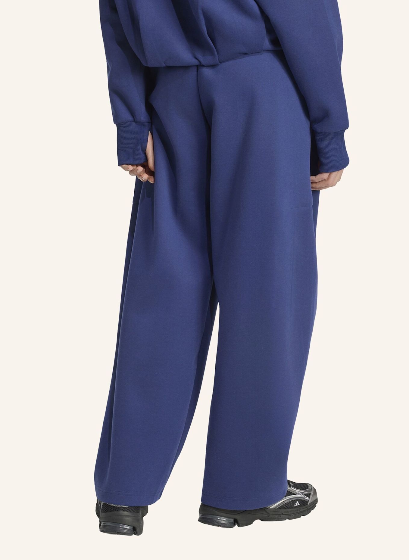 adidas SOFT LUX WINTER STRICKHOSE, BARREL-BEIN: BLAU
