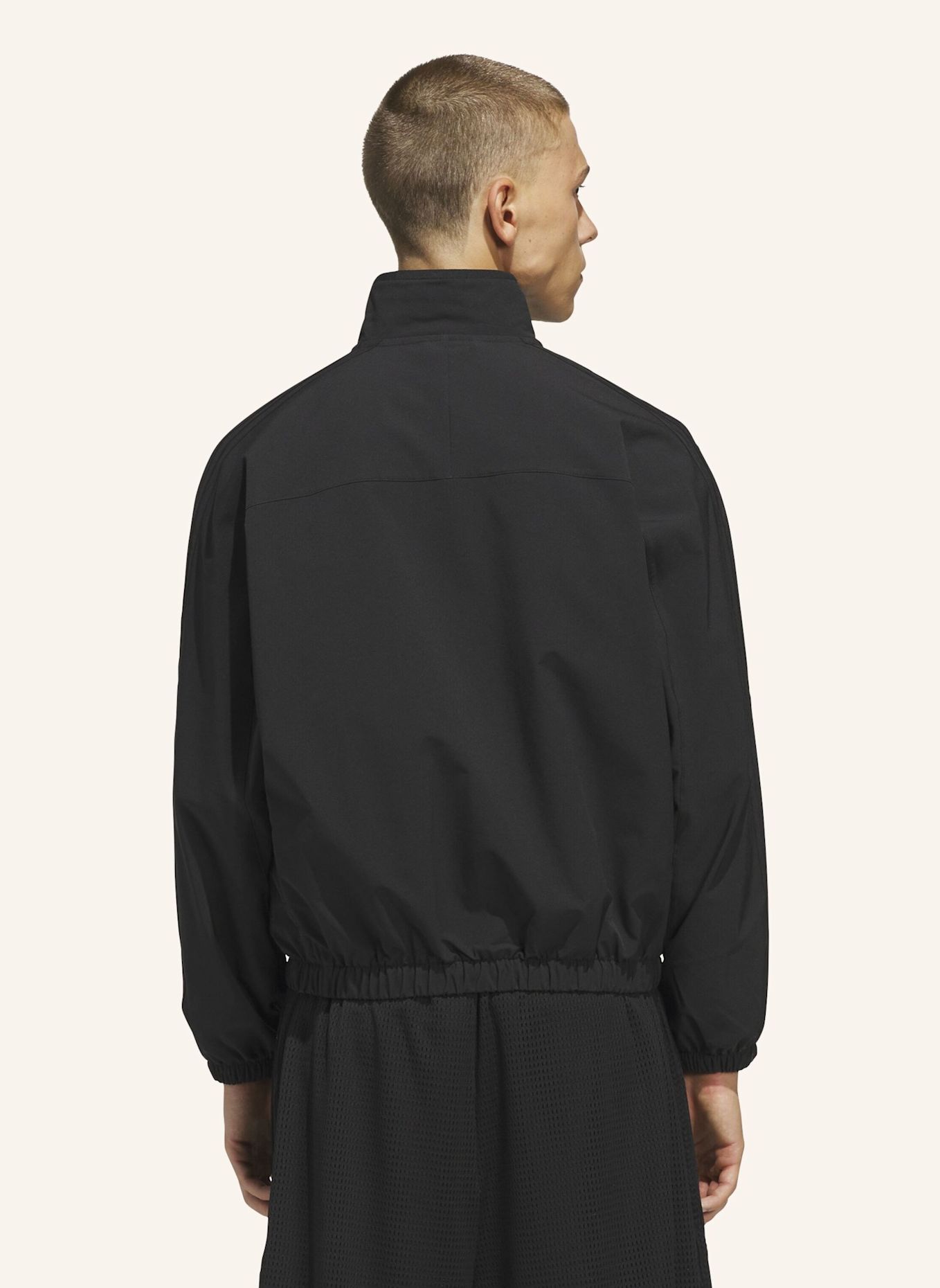 adidas ADIDAS BASKETBALL TRACK TOP, WEBMATERIAL: SCHWARZ
