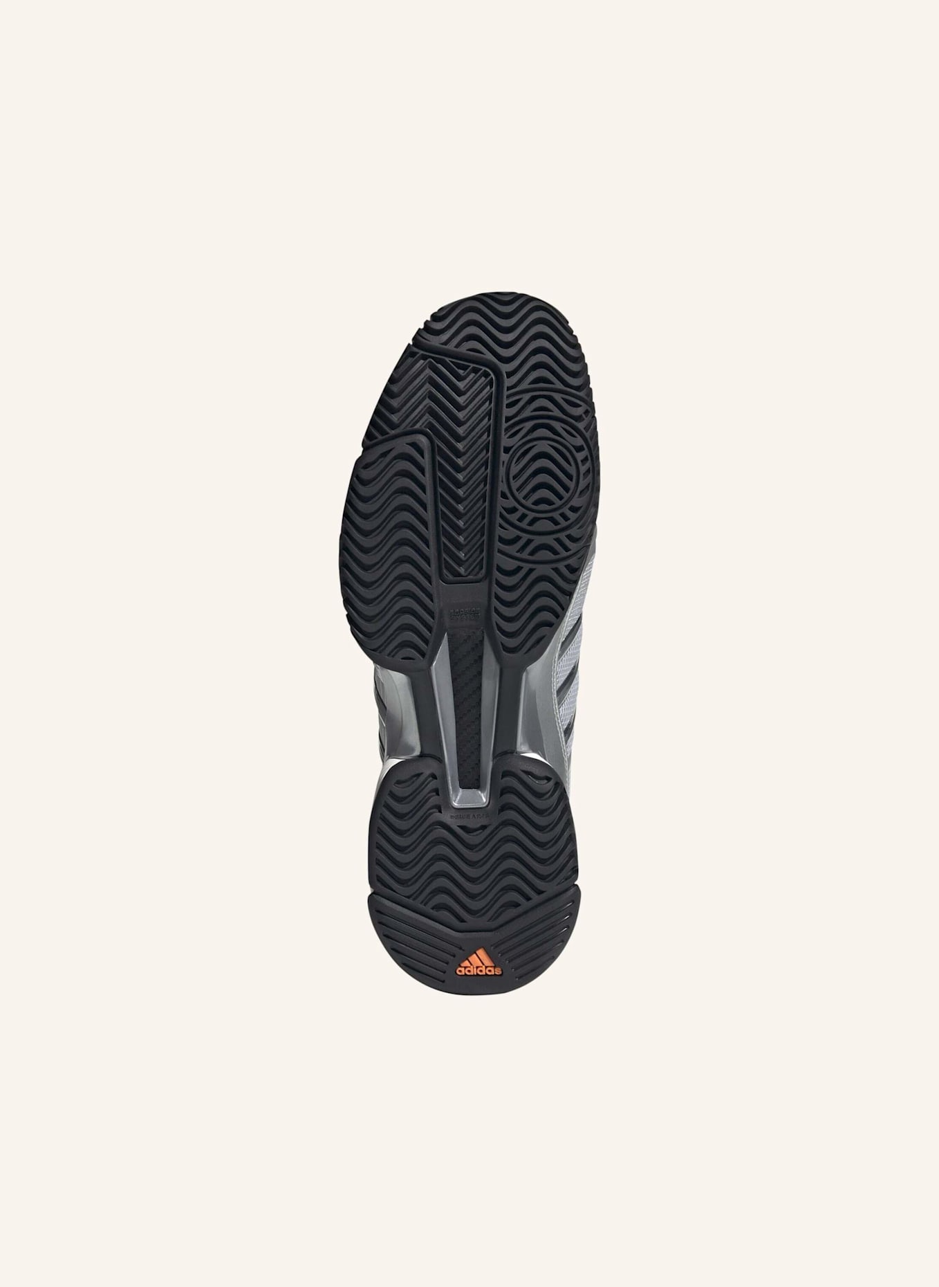 adidas Originals BARRICADE V SCHUH: SILBER/ SCHWARZ