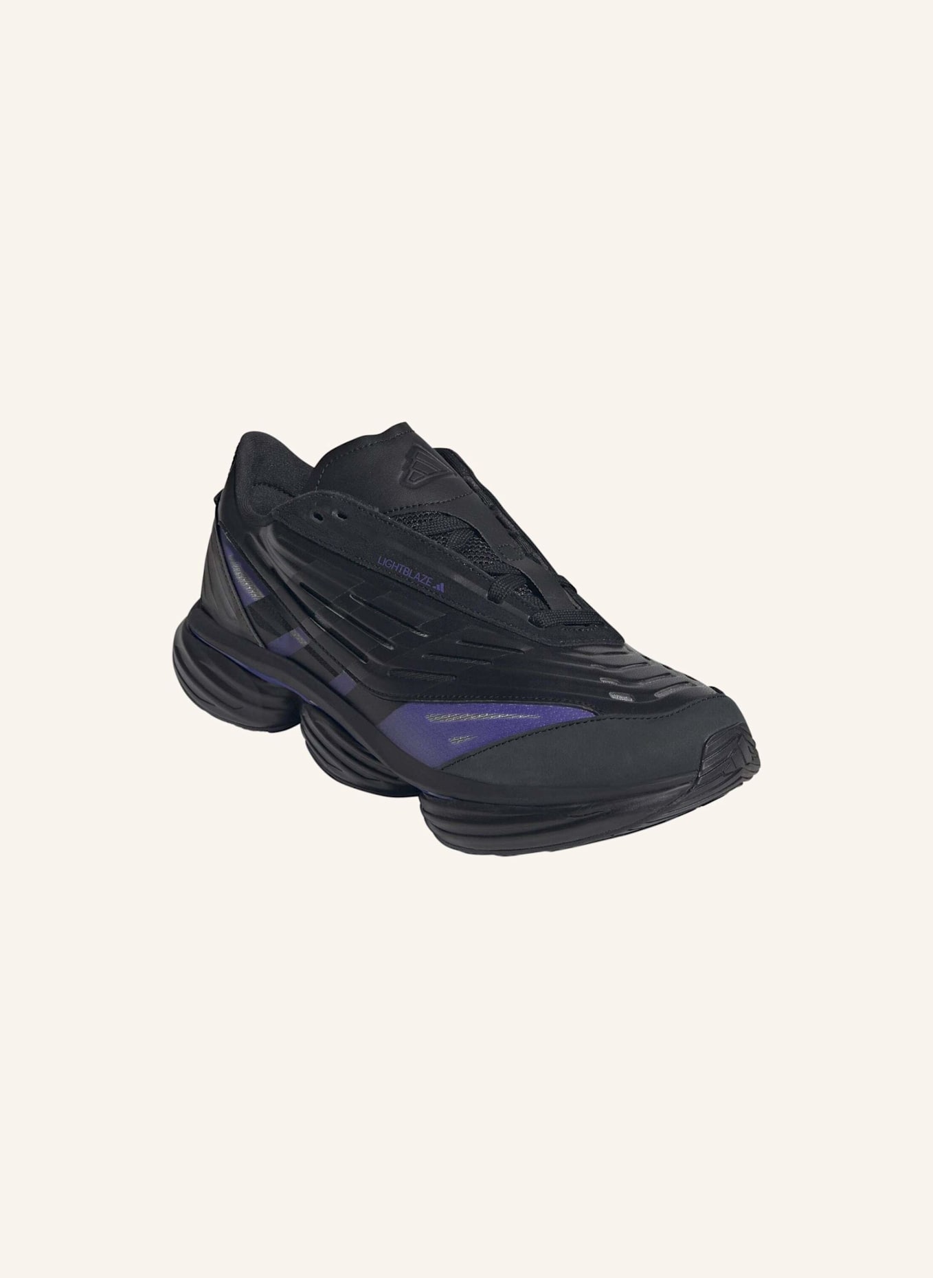 adidas LIGHTBLAZE POD SCHUH: SCHWARZ/ HELLLILA