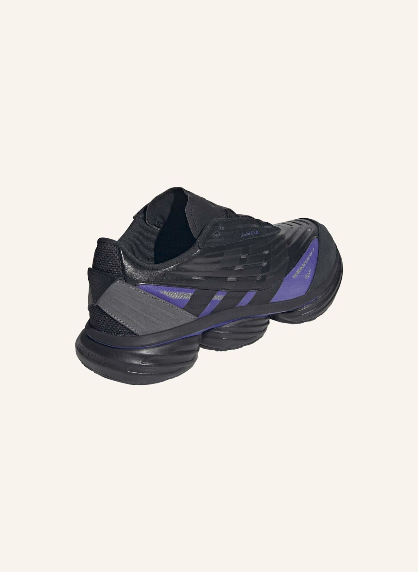 adidas LIGHTBLAZE POD SCHUH: SCHWARZ/ HELLLILA