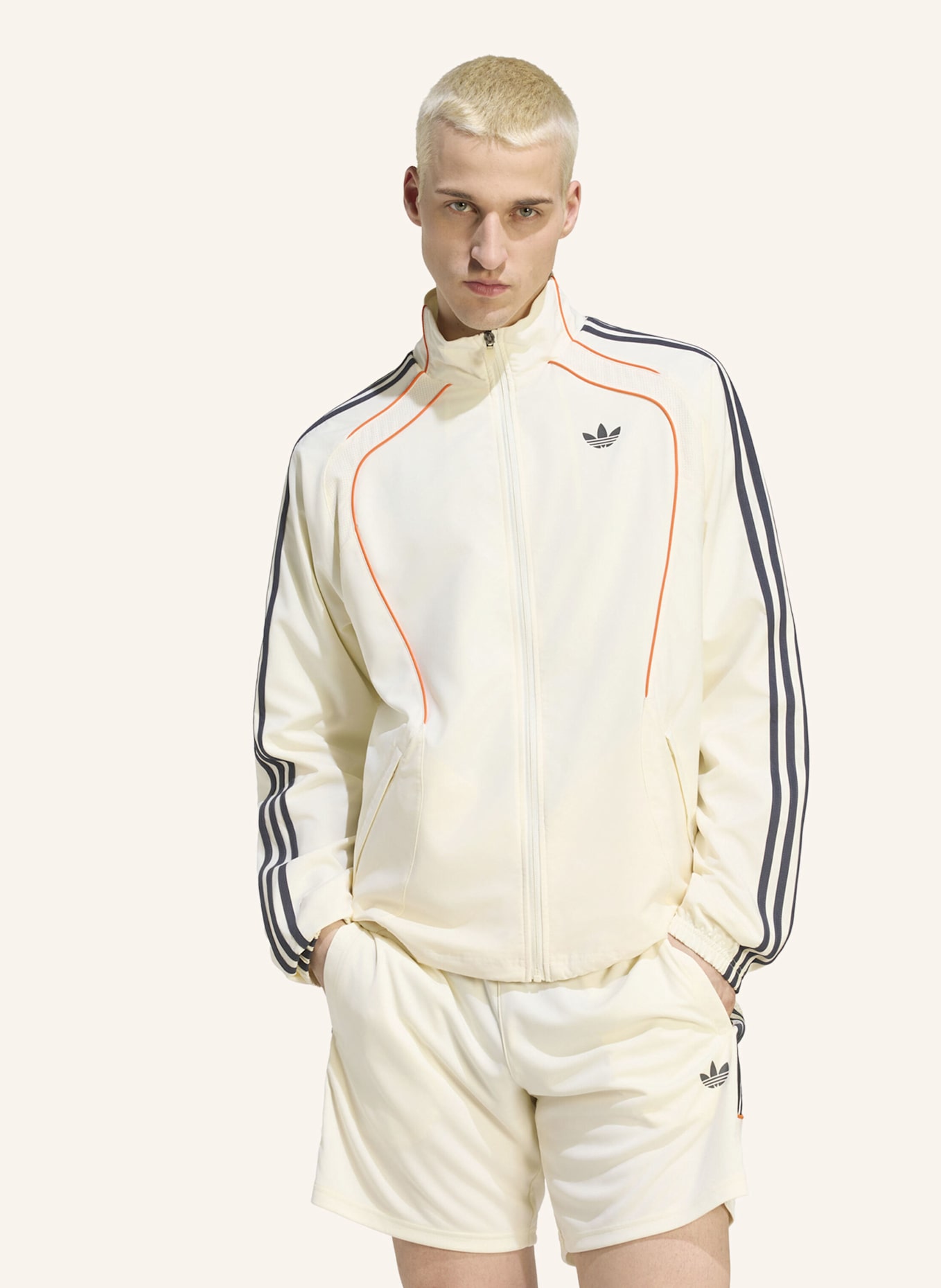 adidas Originals TEAMGEIST 26 ORIGINAL JACKE: WEISS
