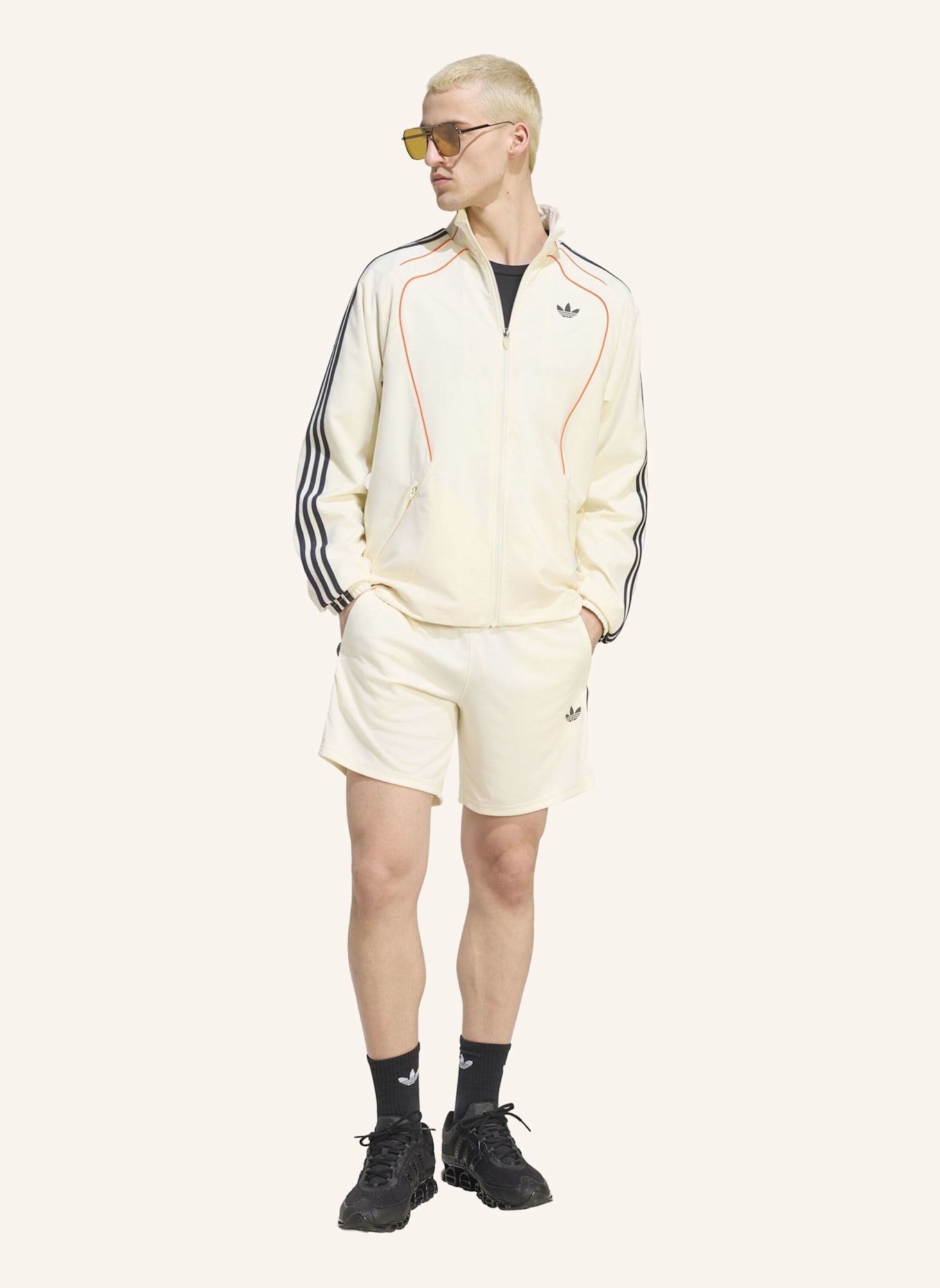 adidas Originals TEAMGEIST 26 ORIGINAL JACKE: WEISS