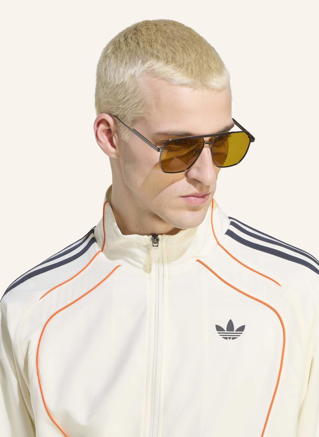 adidas Originals TEAMGEIST 26 ORIGINAL JACKE: WEISS