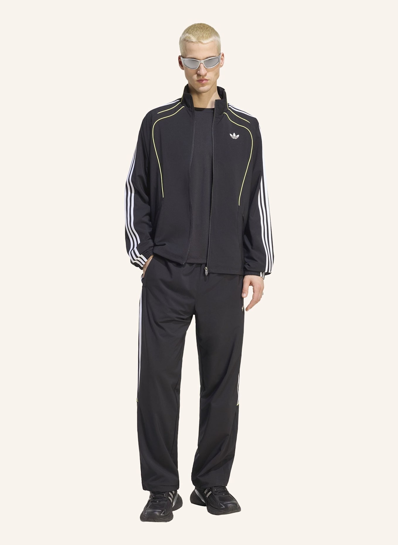 adidas Originals TEAMGEIST 26 ORIGINAL JACKE: SCHWARZ/ WEISS