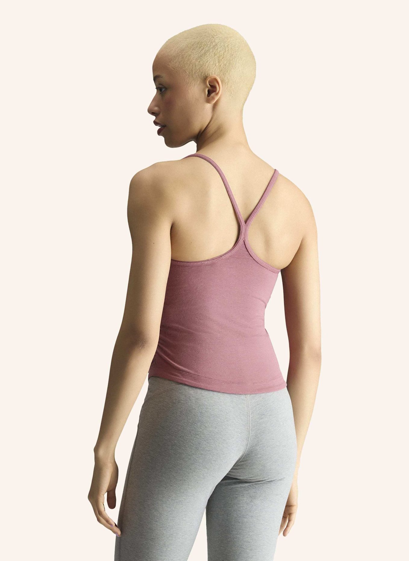 adidas by Stella McCartney ADIDAS BY STELLA MCCARTNEY STUDIO CROP-TOP: BRAUN