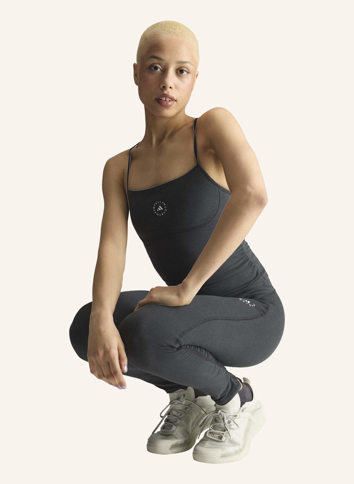 adidas by Stella McCartney ADIDAS BY STELLA MCCARTNEY STUDIO CROP-TOP: SCHWARZ