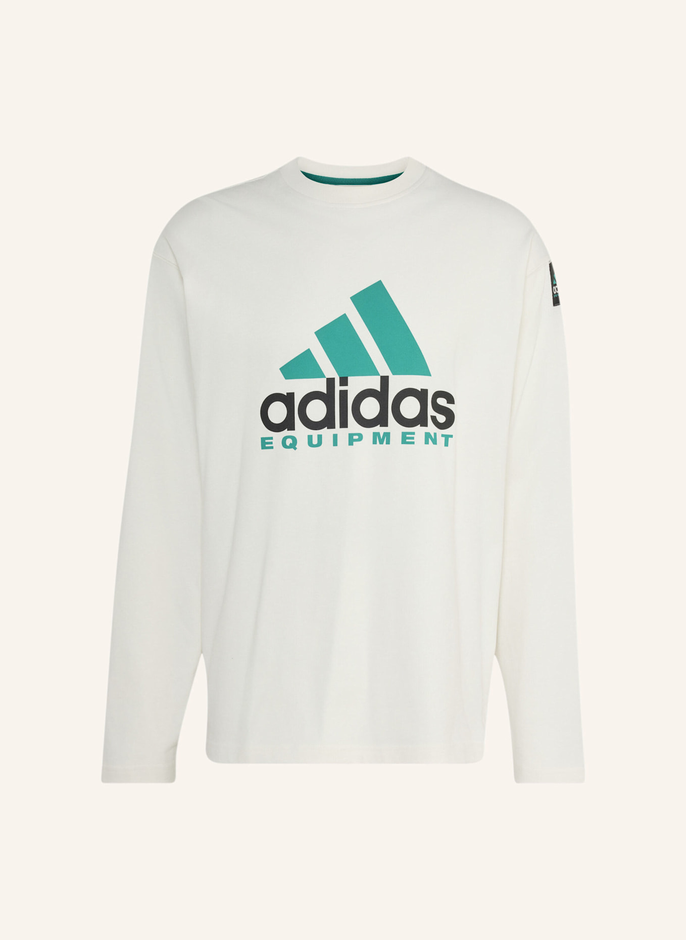 adidas Originals ADIDAS EQUIPMENT ESSENTIALS LONGSLEEVE: WEISS