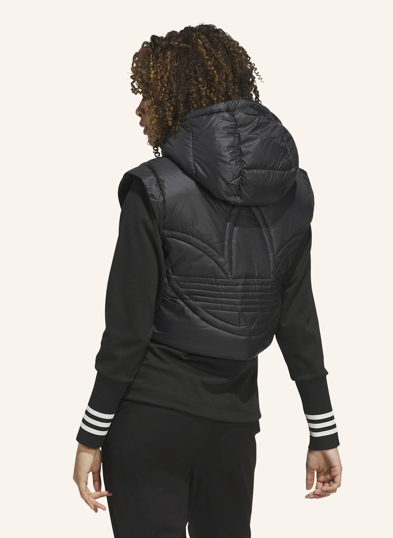 adidas ORIGINALS DAUNENJACKE: SCHWARZ