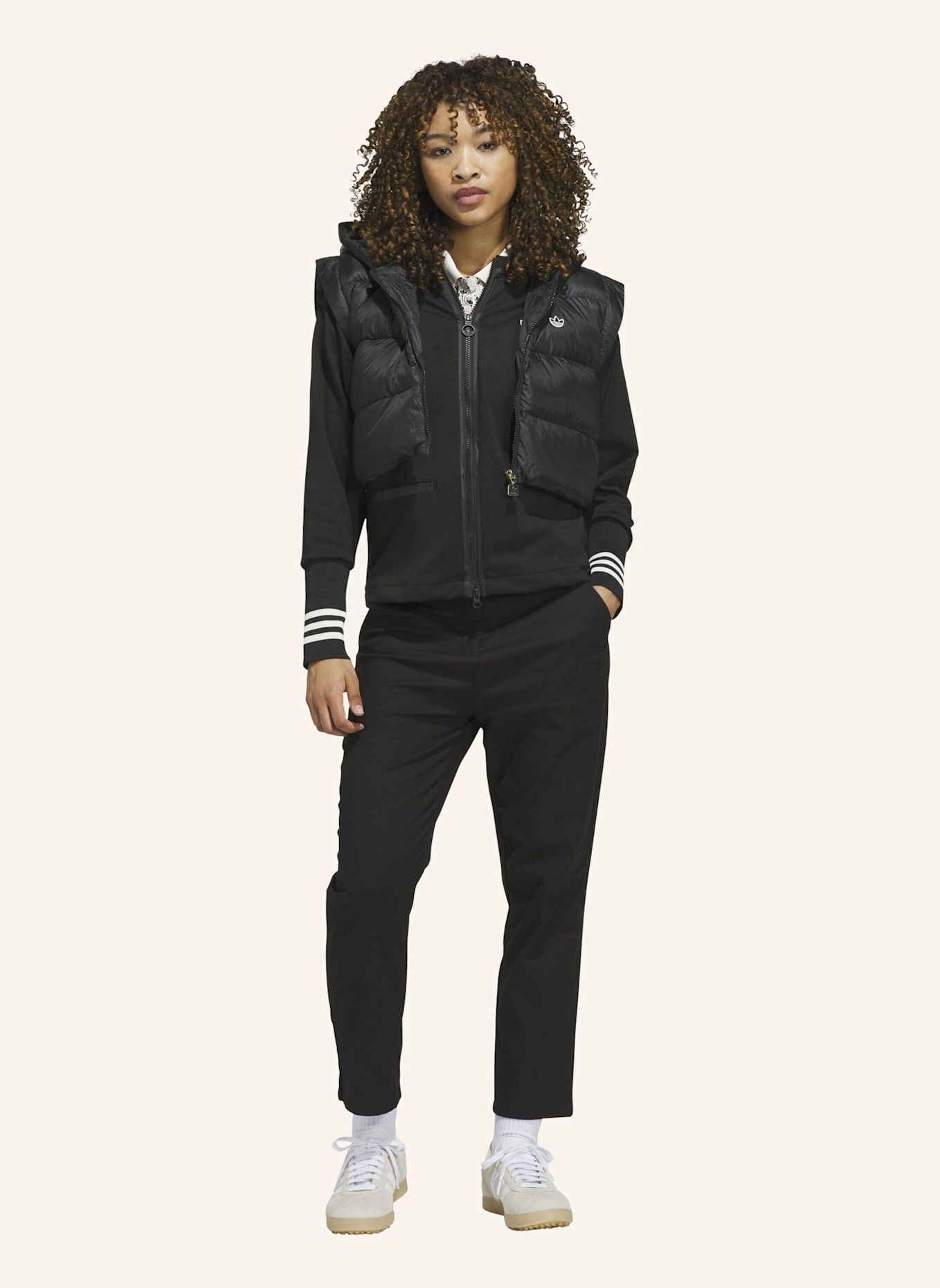 adidas ORIGINALS DAUNENJACKE: SCHWARZ
