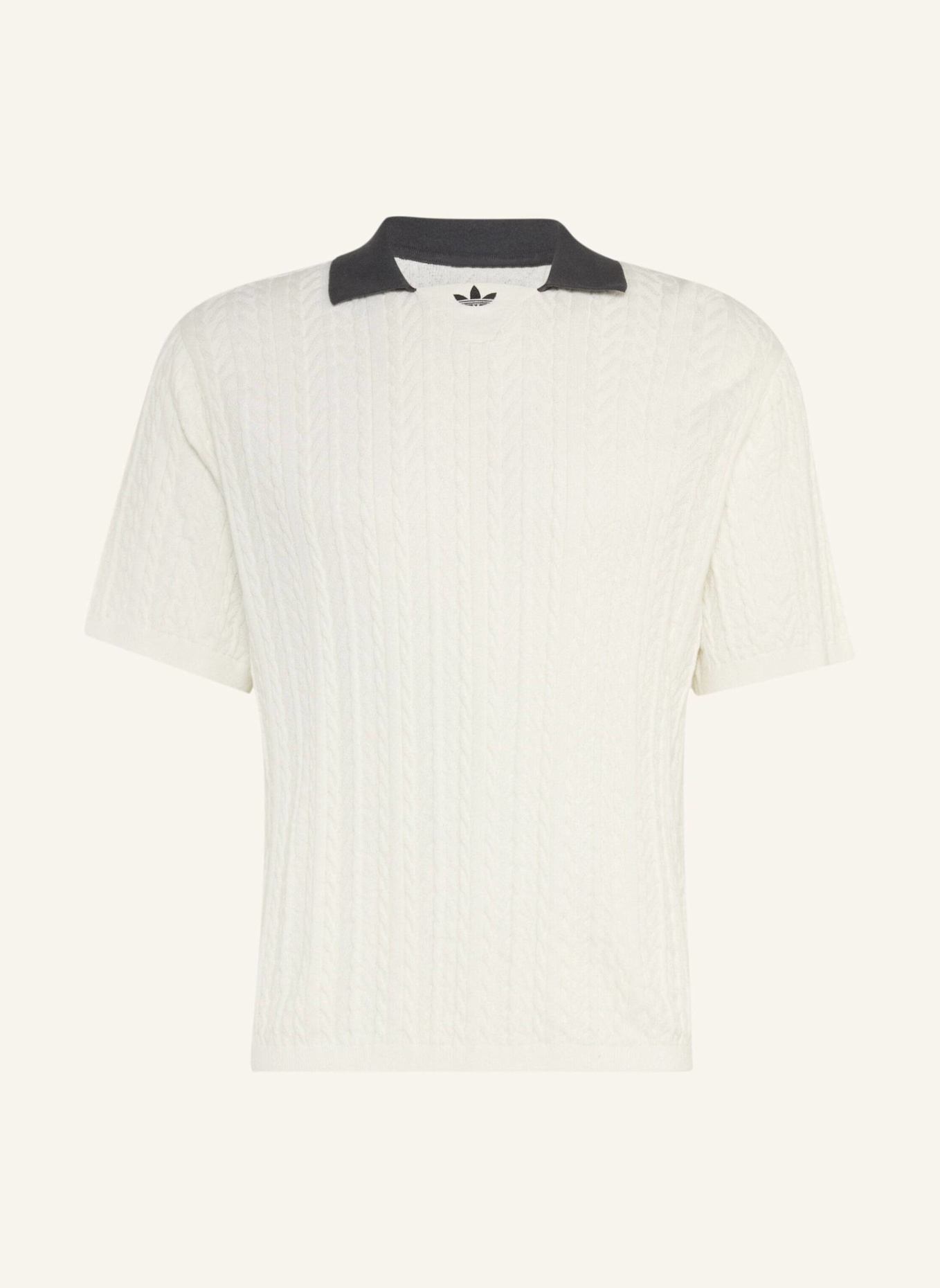 adidas Originals FUSSBALLTRIKOT, ZOPFMUSTER: WEISS