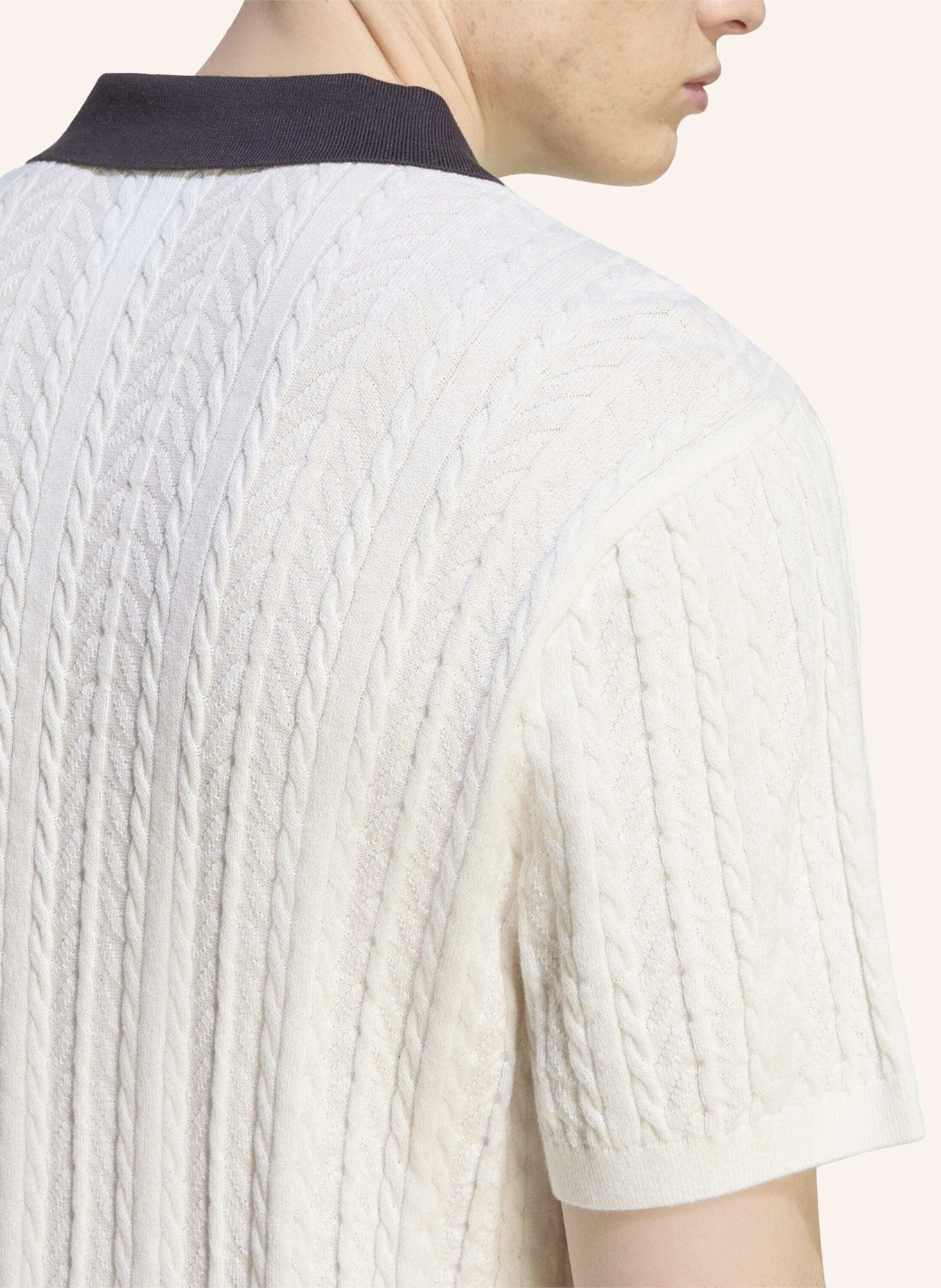 adidas Originals FUSSBALLTRIKOT, ZOPFMUSTER: WEISS