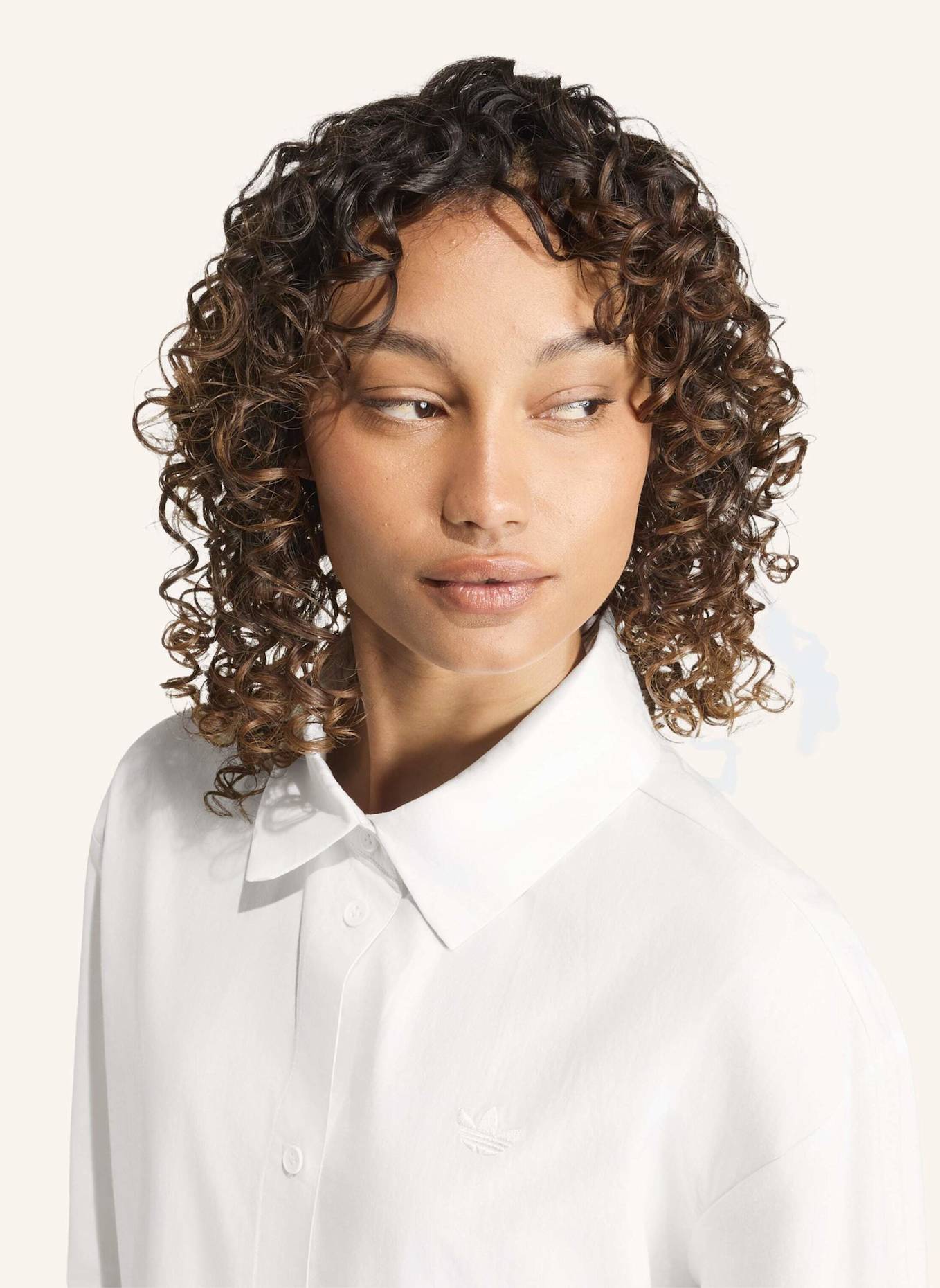 adidas Originals 3-STREIFEN HEMD: WEISS