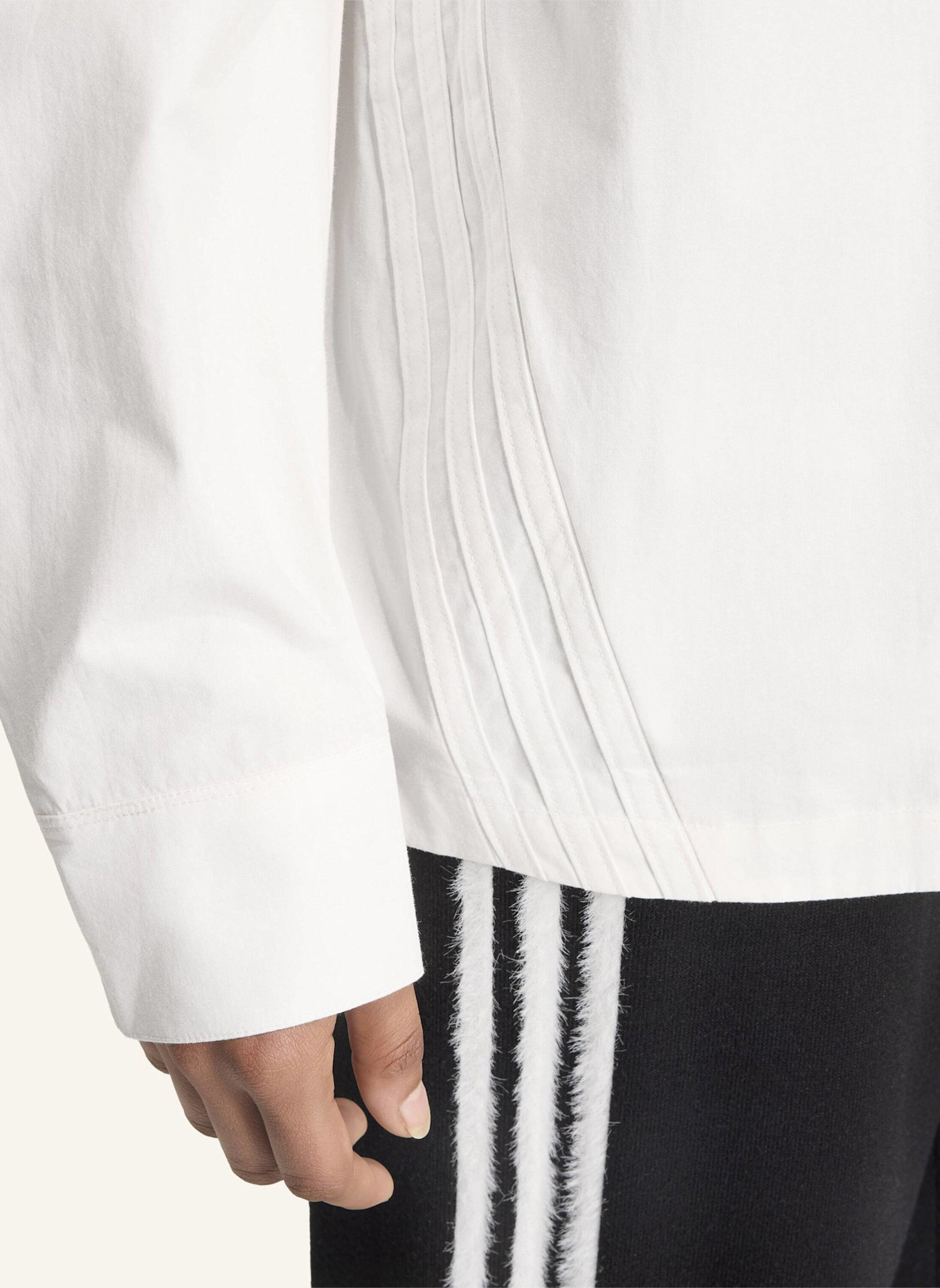 adidas Originals 3-STREIFEN HEMD: WEISS