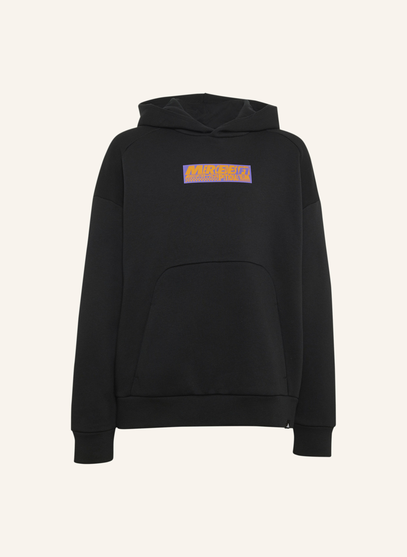 adidas MERCEDES - AMG PETRONAS FORMULA 1 TEAM LIGHTS ON HOODIE: SCHWARZ