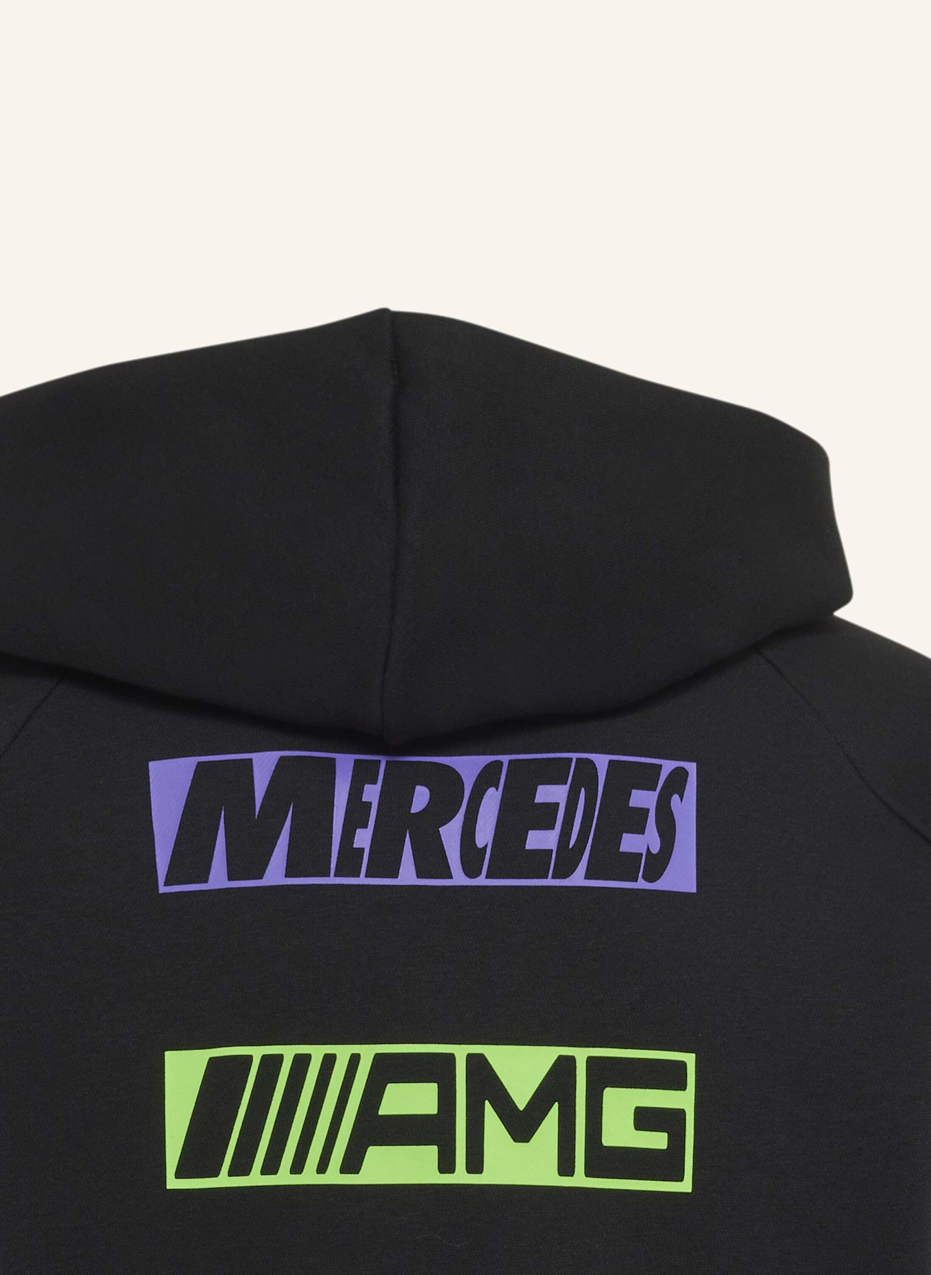adidas MERCEDES - AMG PETRONAS FORMULA 1 TEAM LIGHTS ON HOODIE: SCHWARZ