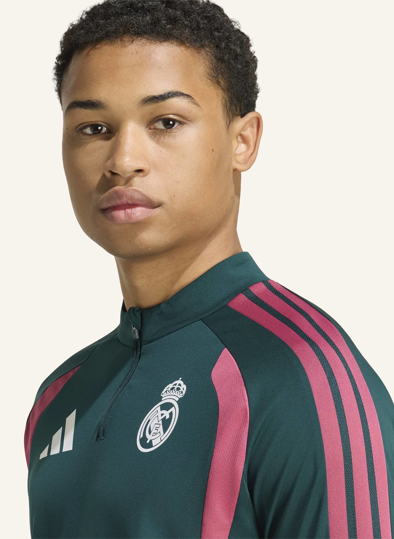 adidas REAL MADRID 26/27 TIRO26 COMPETITION TRAININGSOBERTEIL: GRÜN/ ROSA