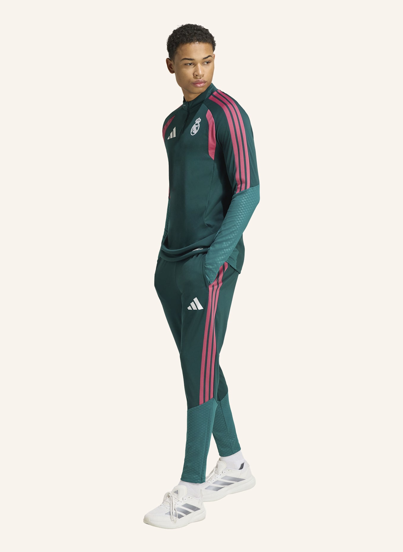 adidas REAL MADRID 26/27 TIRO26 COMPETITION TRAININGSHOSE: GRÜN/ ROSA