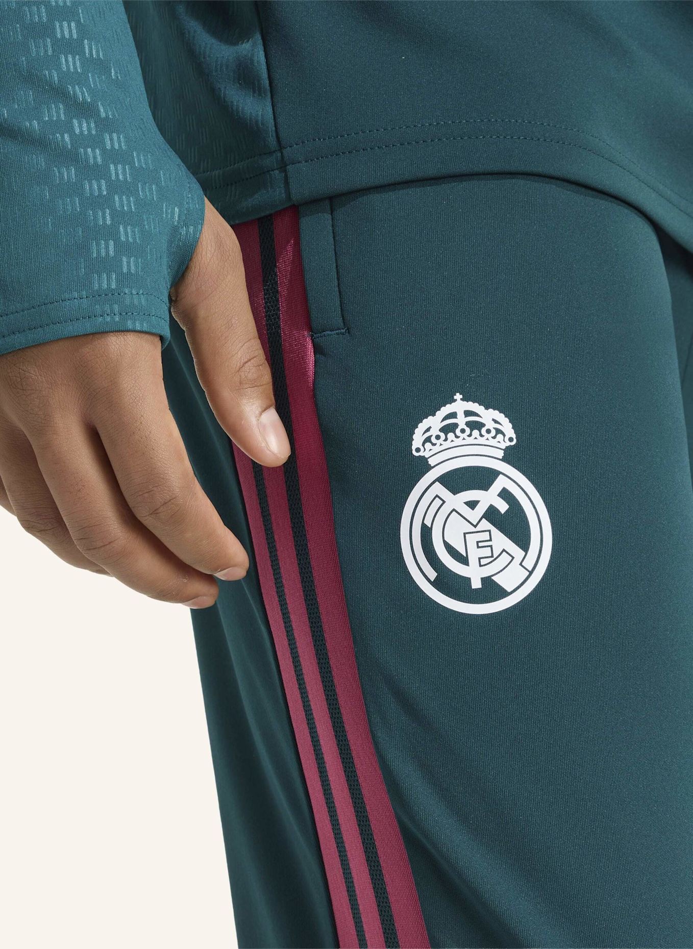 adidas REAL MADRID 26/27 TIRO26 COMPETITION TRAININGSHOSE: GRÜN/ ROSA