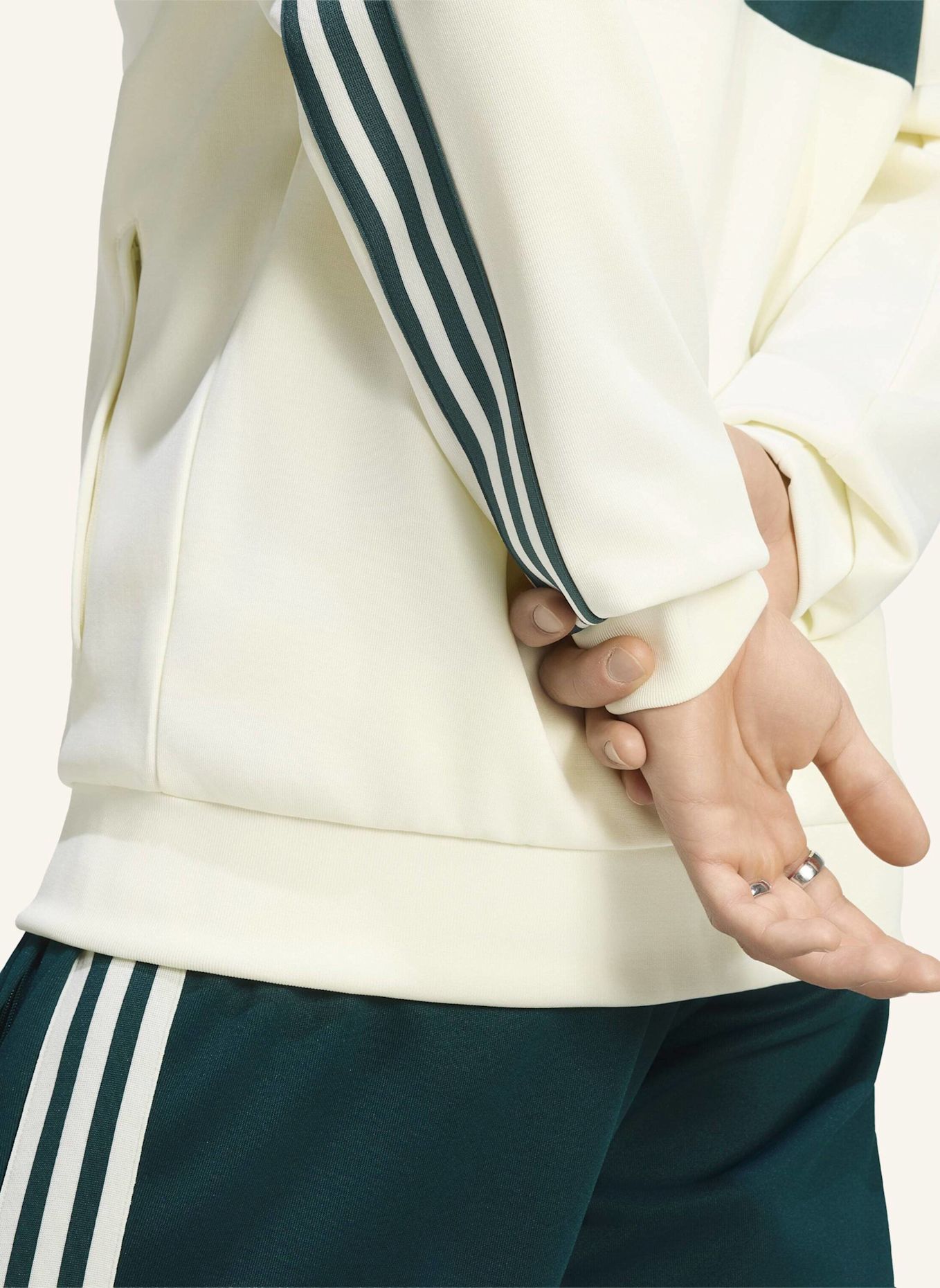 adidas REAL MADRID ORIGINALS JACKE: WEISS