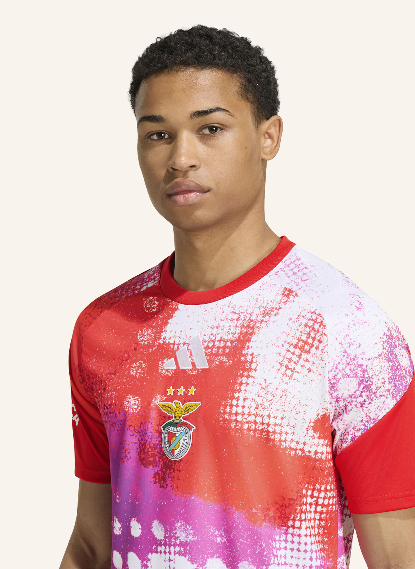 adidas BENFICA LISSABON 26/27 PRE-MATCH SHIRT: ROT