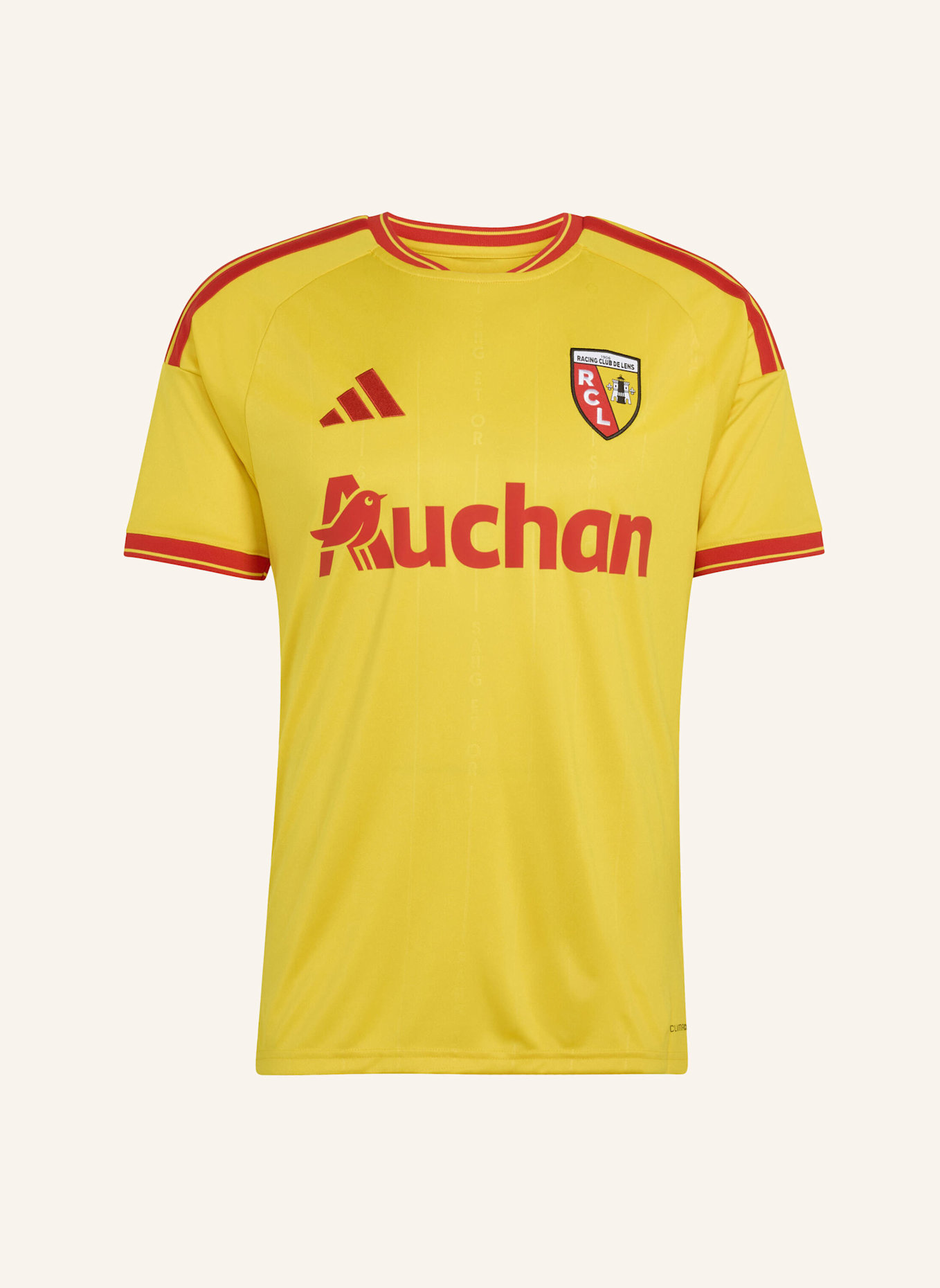 adidas RC LENS 26/27 HEIMTRIKOT: GELB/ ROT