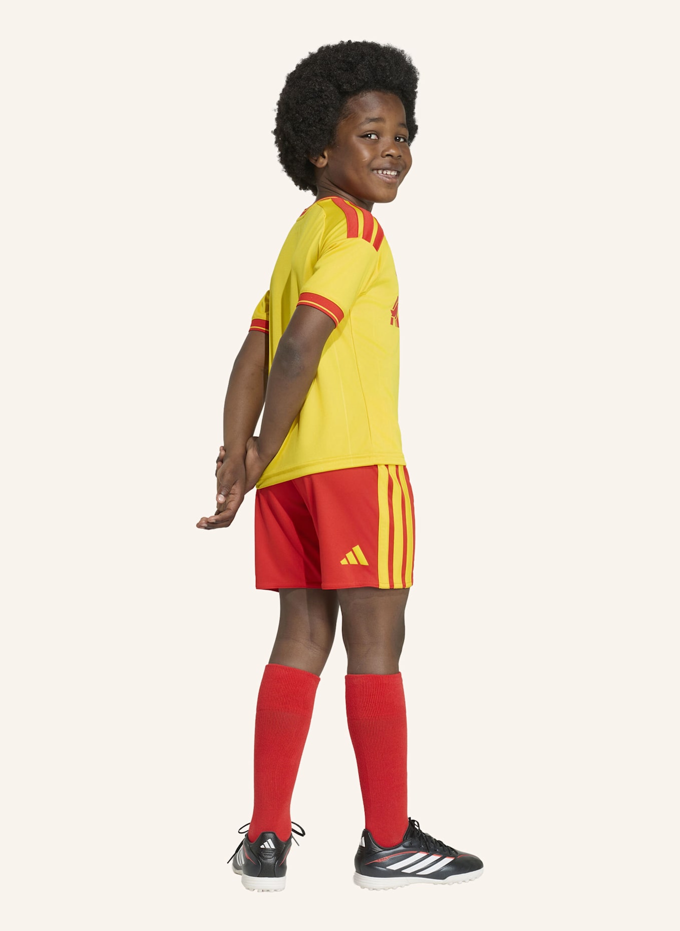 adidas RC LENS 26/27 KIDS HEIMAUSRÜSTUNG: GELB/ ROT