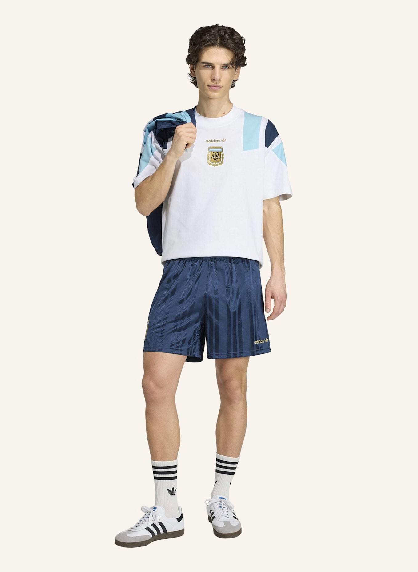 adidas ARGENTINIEN EQT SHORTS: BLAU