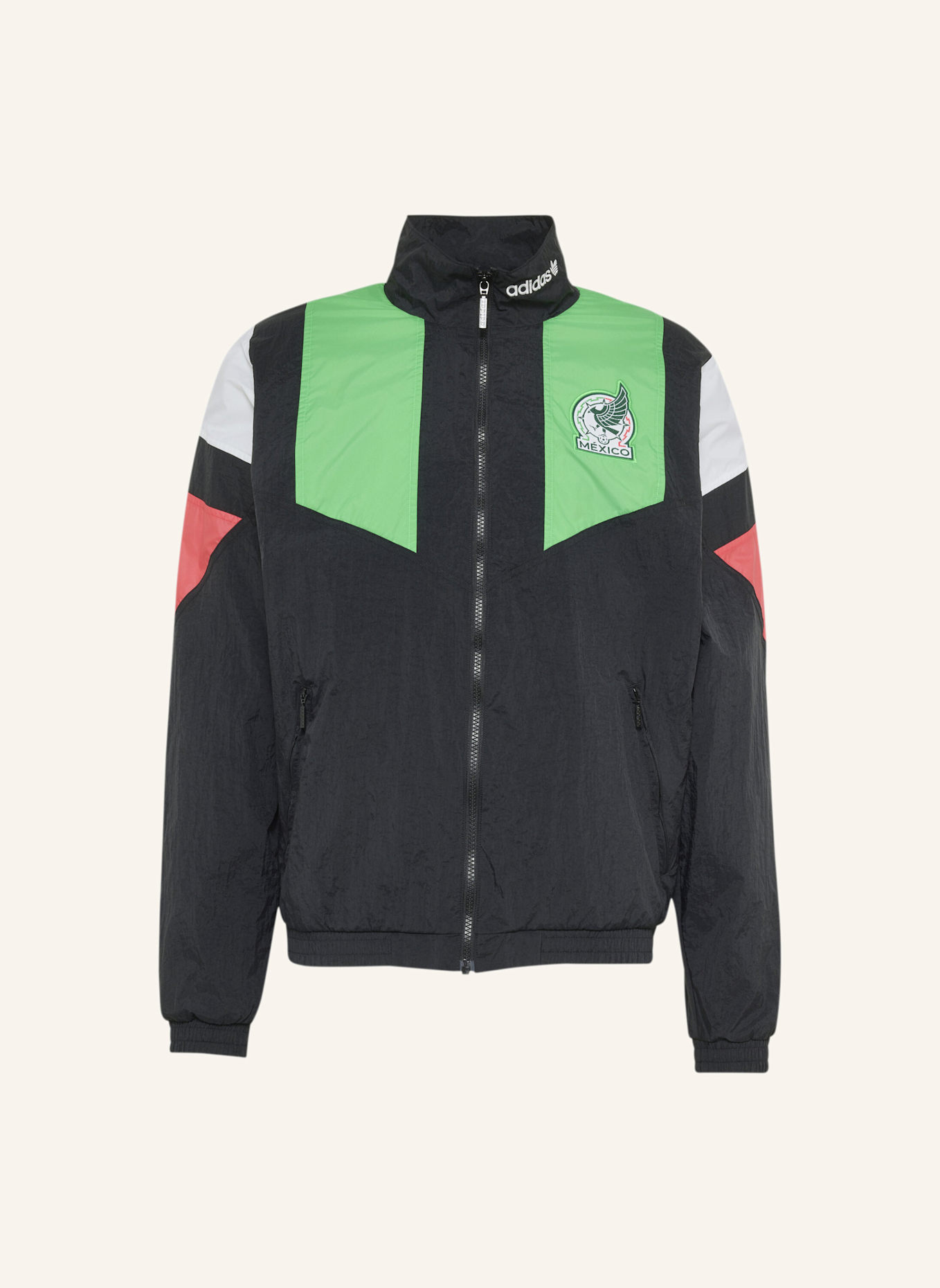 adidas MEXIKO EQT TRACK TOP: SCHWARZ