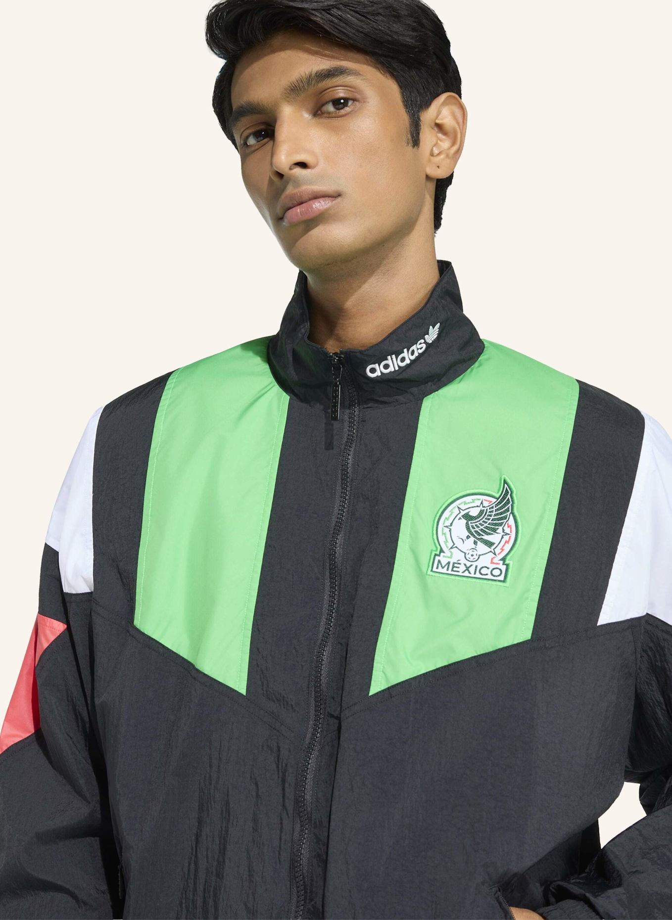 adidas MEXIKO EQT TRACK TOP: SCHWARZ