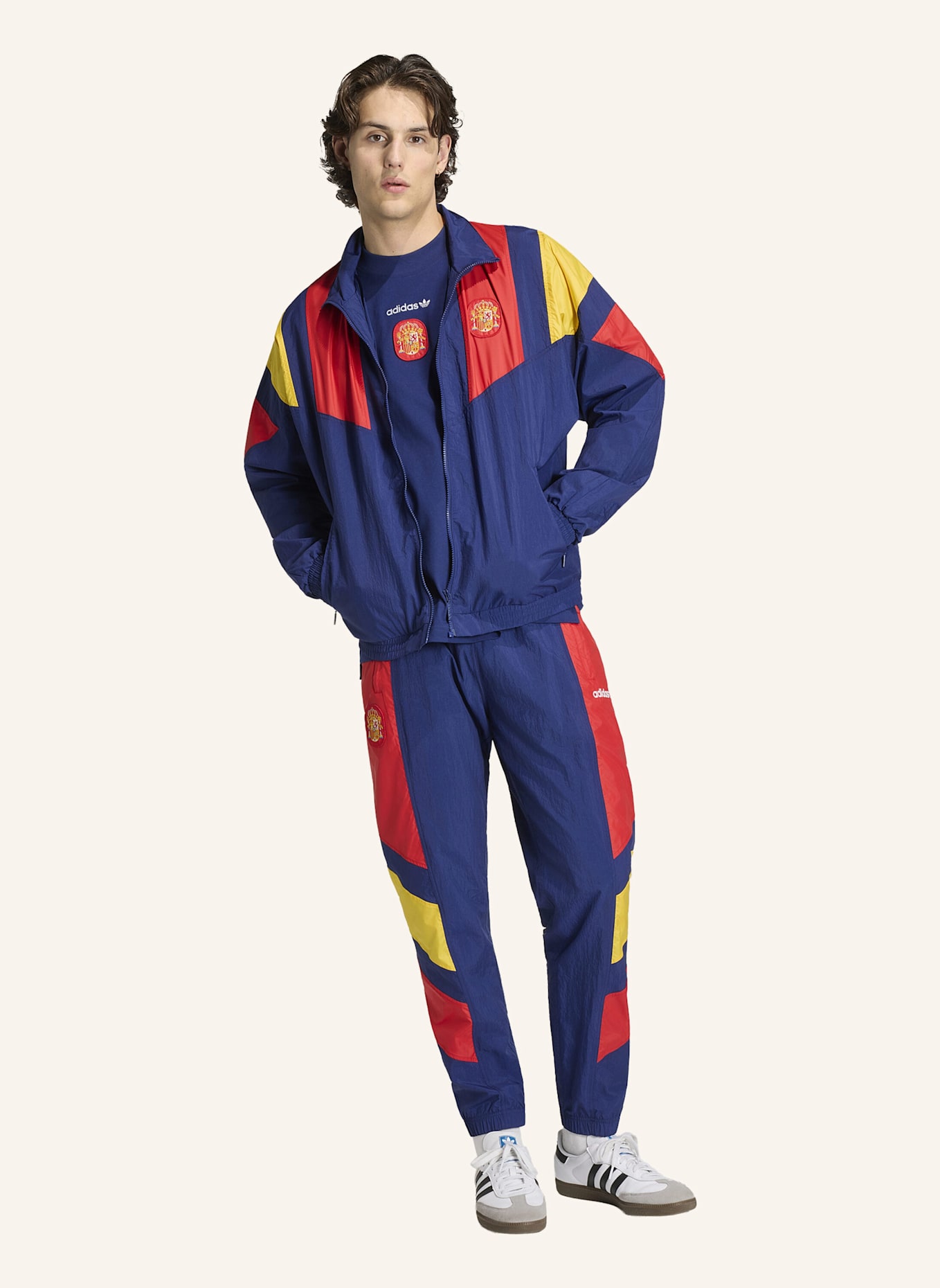 adidas SPANIEN EQT TRAININGSJACKE: BLAU